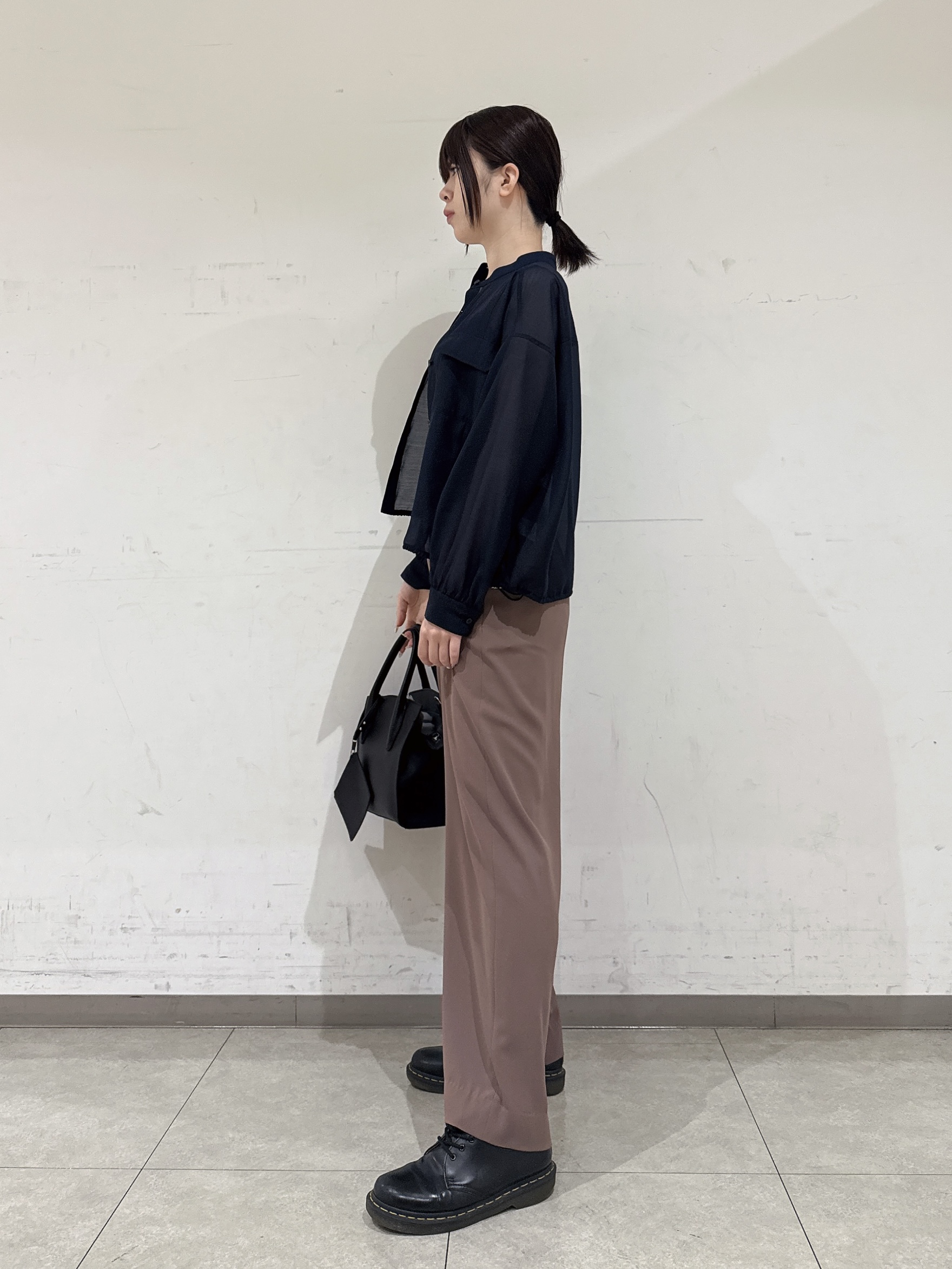 rinaさんの「INDIVI｜◆【合皮／マルチWAY／サブバッグ付】ミニショルダーバッグ」を使ったコーディネート