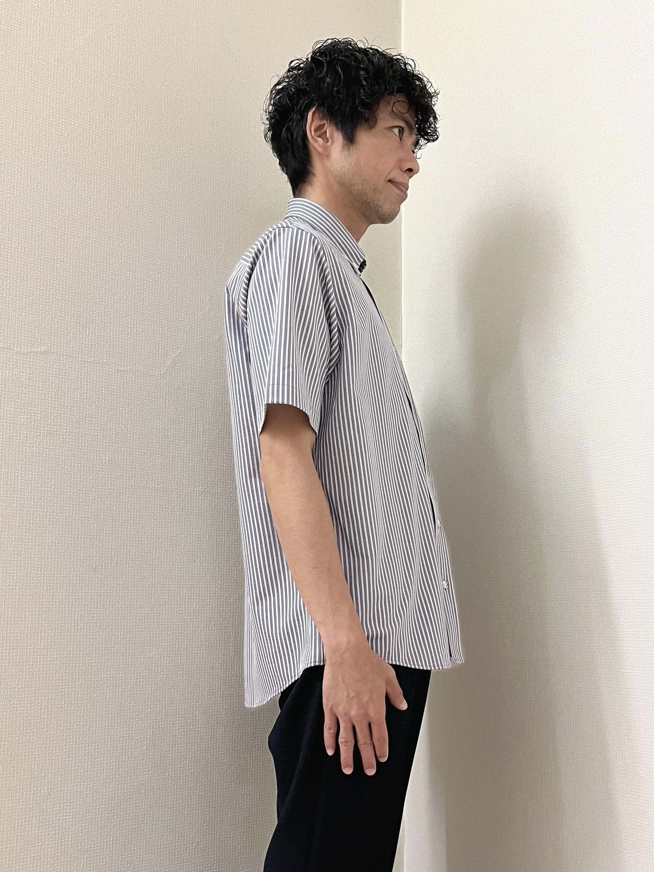 URAさんの「TAKEO KIKUCHI｜【抗菌防臭】COOL DOTS（R）ドビープリント ジャケット」を使ったコーディネート