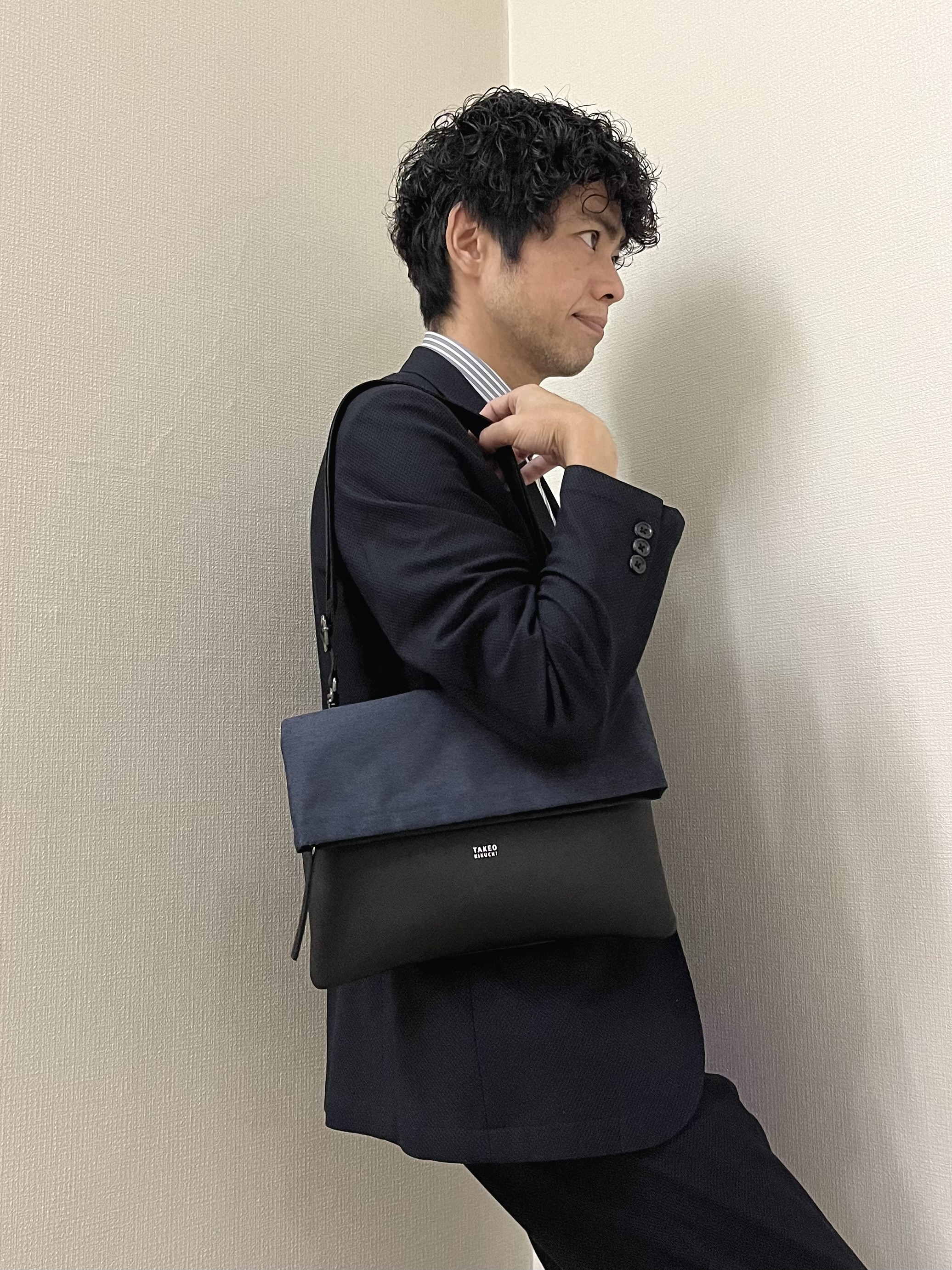 URAさんの「TAKEO KIKUCHI｜【抗菌防臭】CALCULO（R）ジャージ ジャケット」を使ったコーディネート