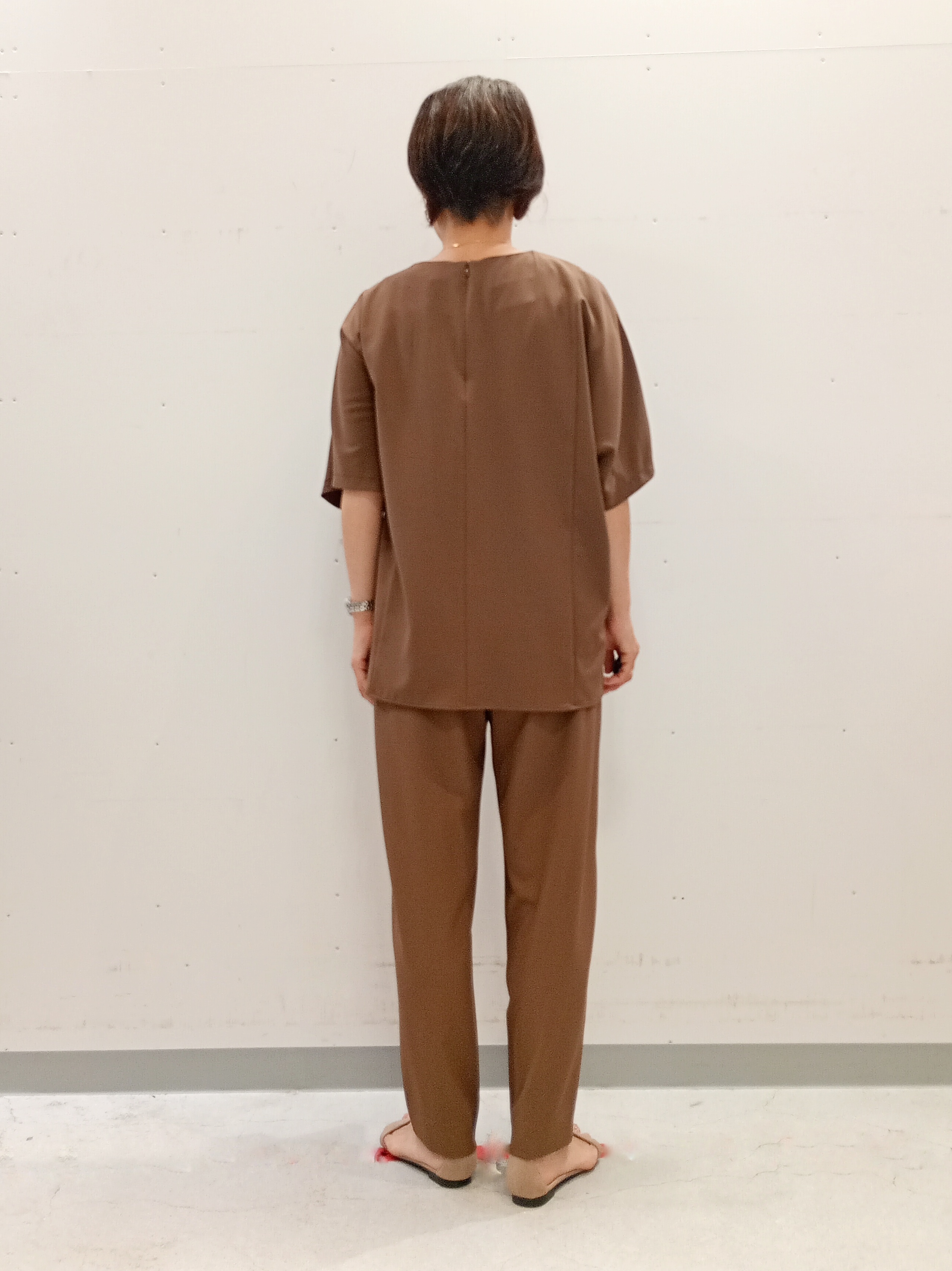 Kさんの「INDIVI｜【着る日傘】ドルマントップス」を使ったコーディネート