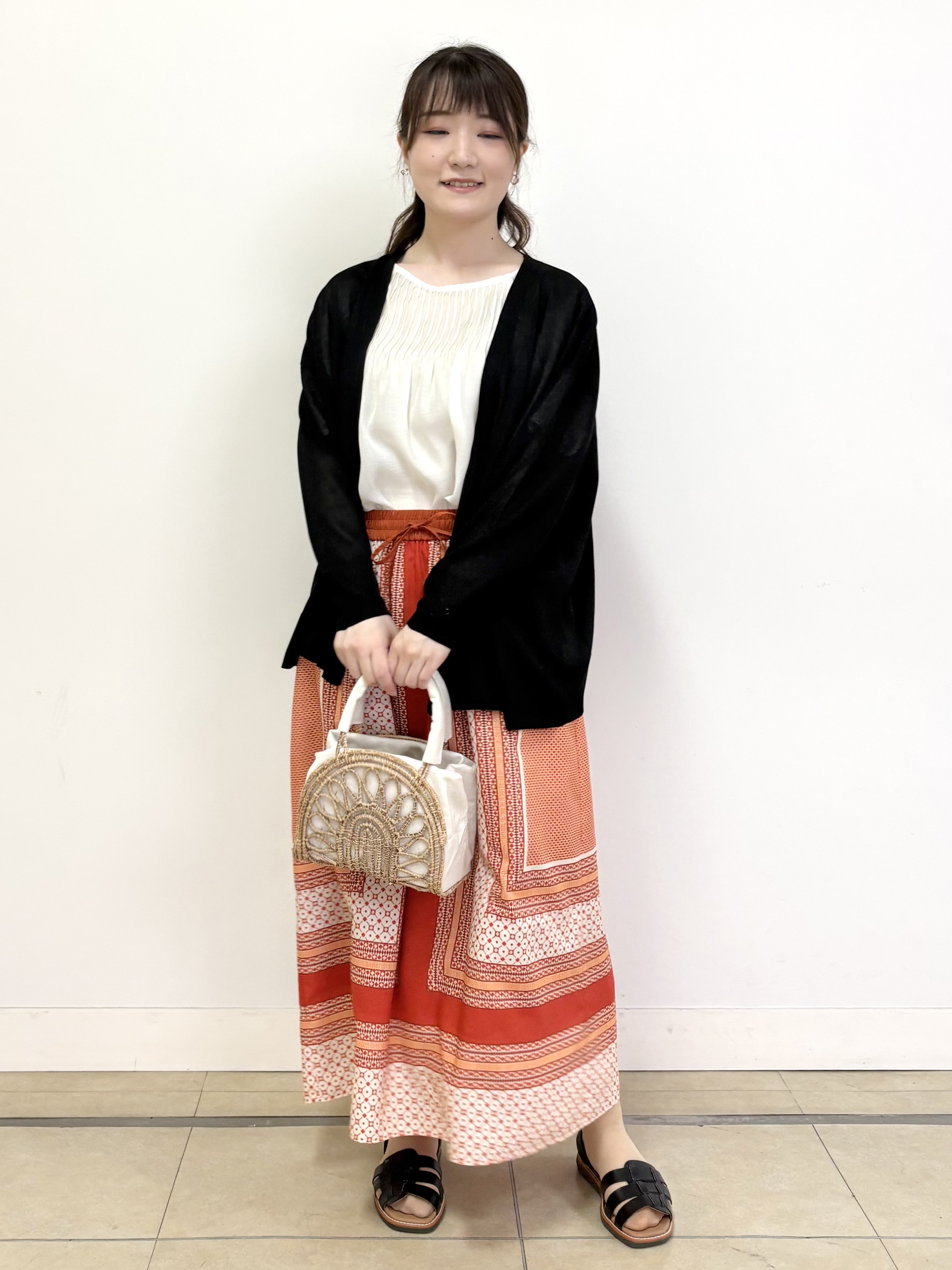mikiさんの「Reflect｜【冷房対策に◎】すっきり見え着流しカーディガン」を使ったコーディネート