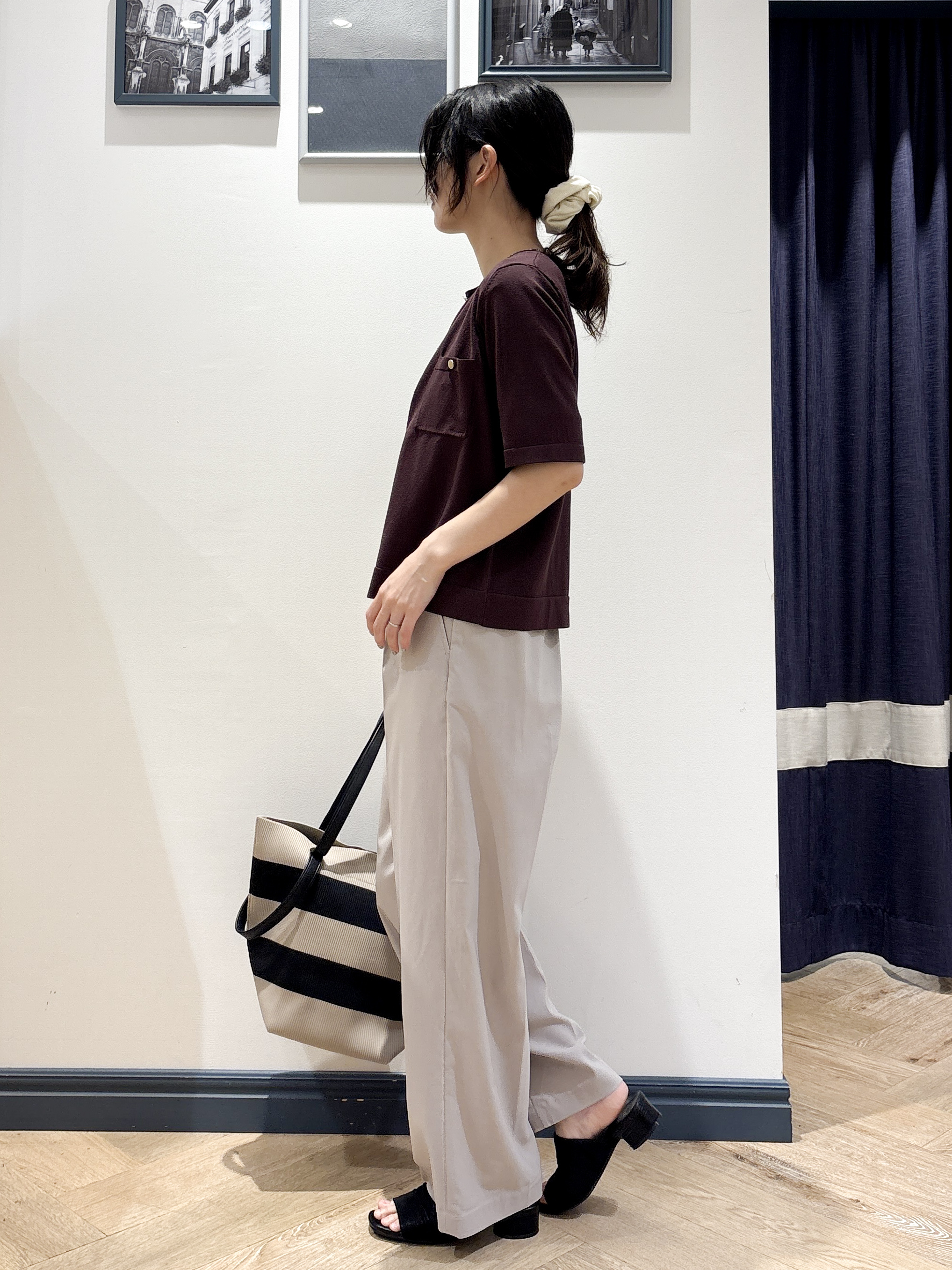 ayakaさんの「grove｜【ひんやり・UV・洗濯機◎】上品コットン混カーディガン」を使ったコーディネート