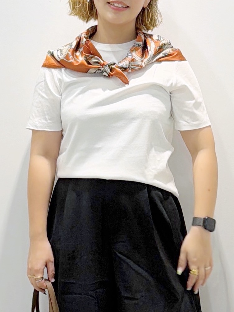sumicaさんの「OPAQUE.CLIP｜ベーシックTシャツ／オーガニックコットン混【洗濯機OK】」を使ったコーディネート