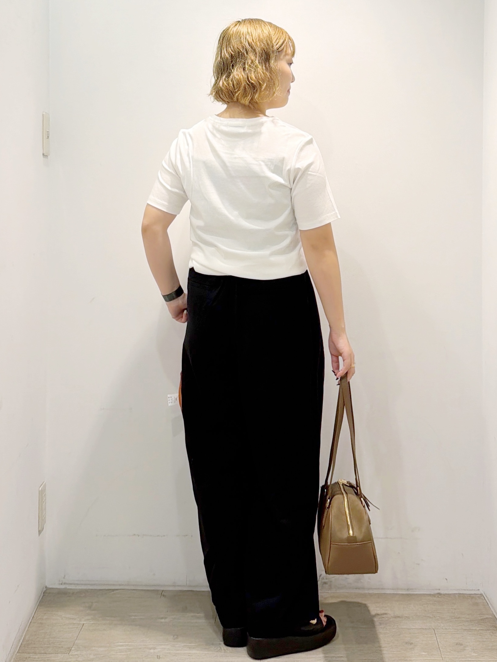 sumicaさんの「OPAQUE.CLIP｜ベーシックTシャツ／オーガニックコットン混【洗濯機OK】」を使ったコーディネート