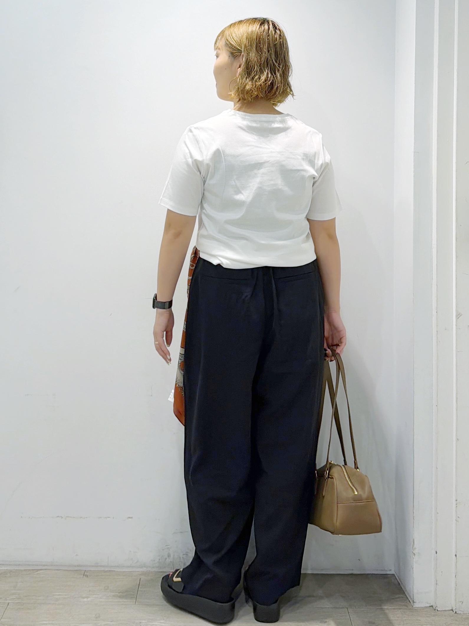 sumicaさんの「OPAQUE.CLIP｜ベーシックTシャツ／オーガニックコットン混【洗濯機OK】」を使ったコーディネート