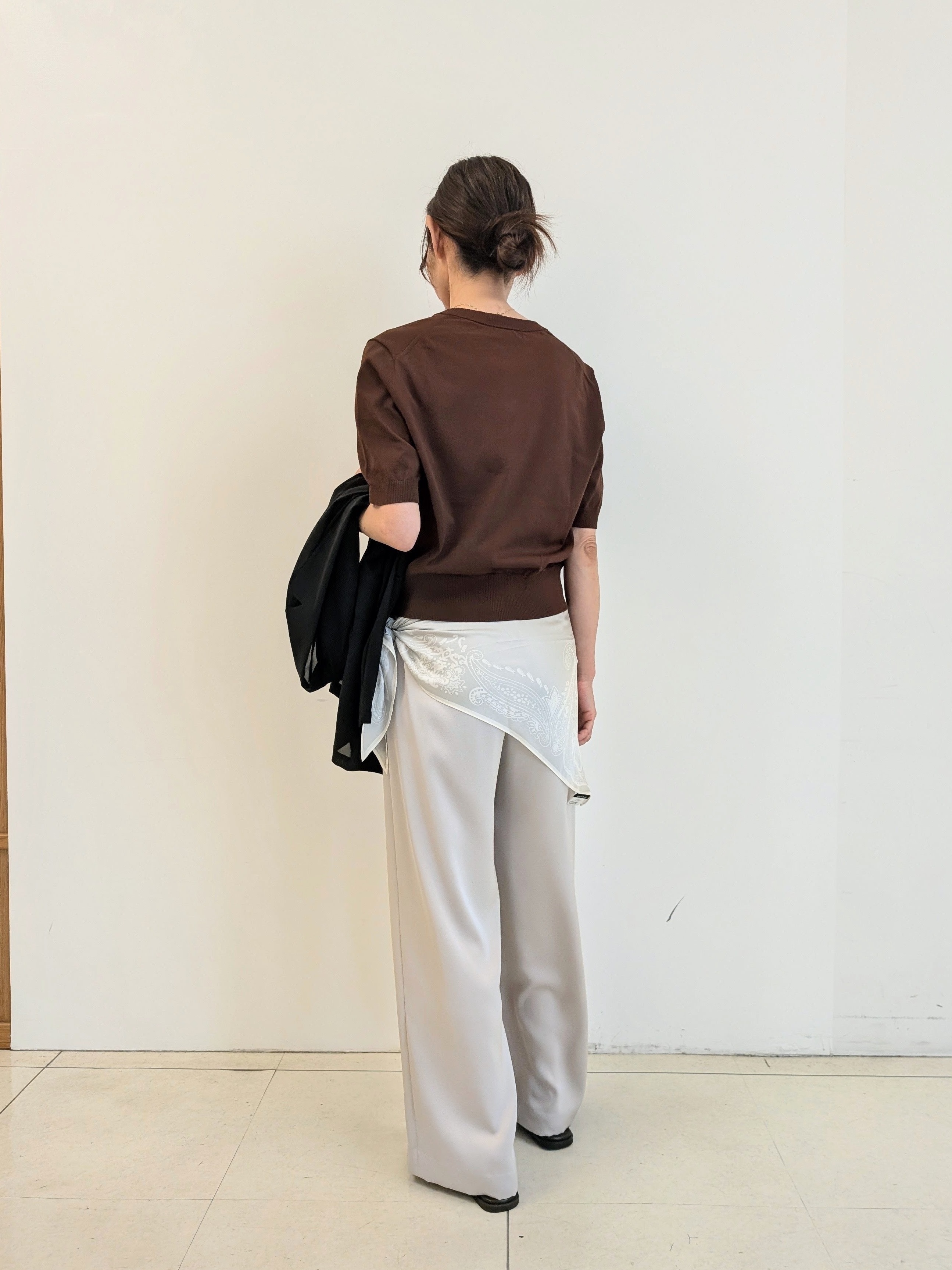 erikkoさんの「UNTITLED｜【セットアップ可/接触冷感/通気性】ドライシアーダブルジャケット」を使ったコーディネート