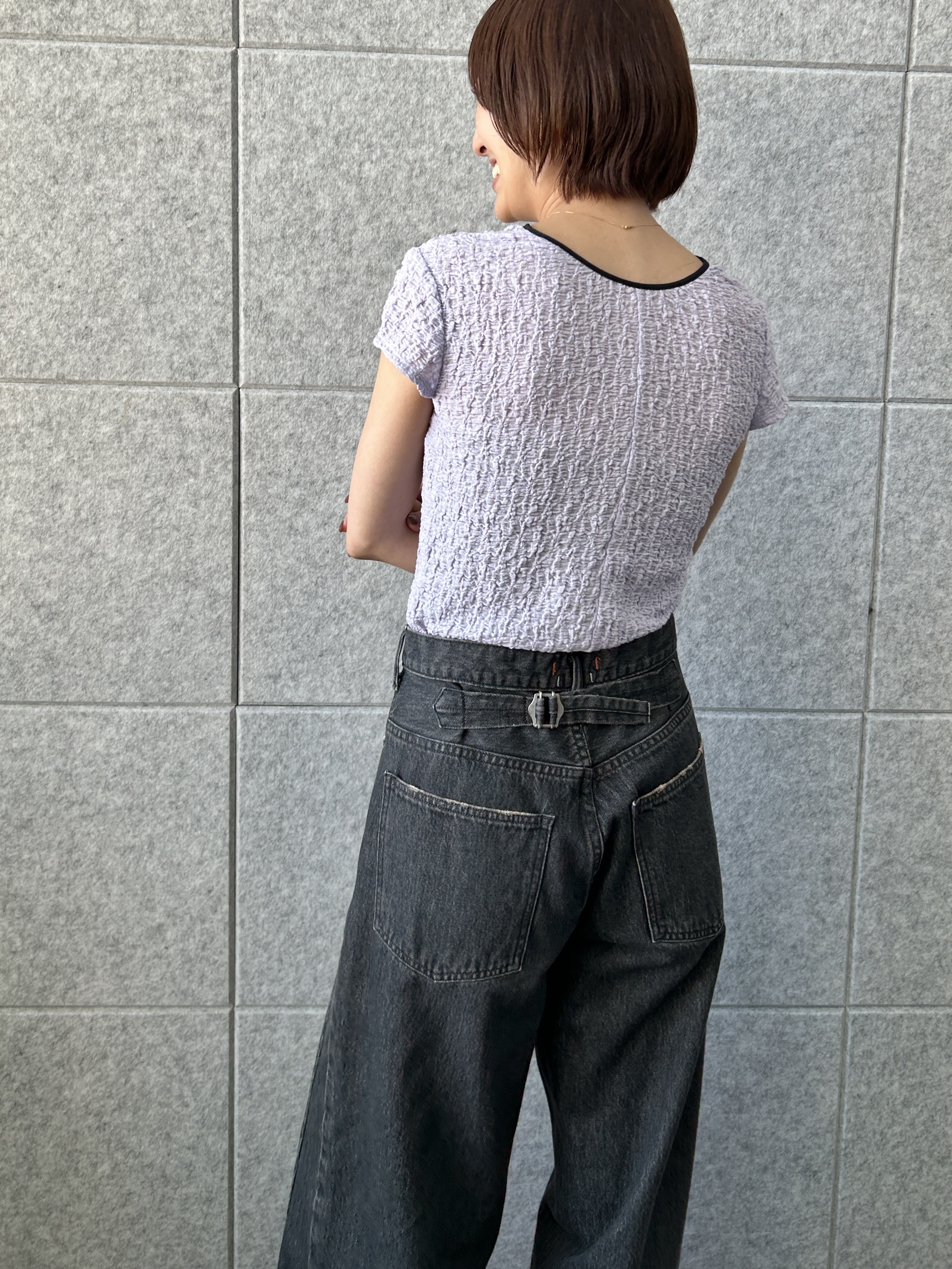harunaさんの「CODE A｜femi cut pullover」を使ったコーディネート