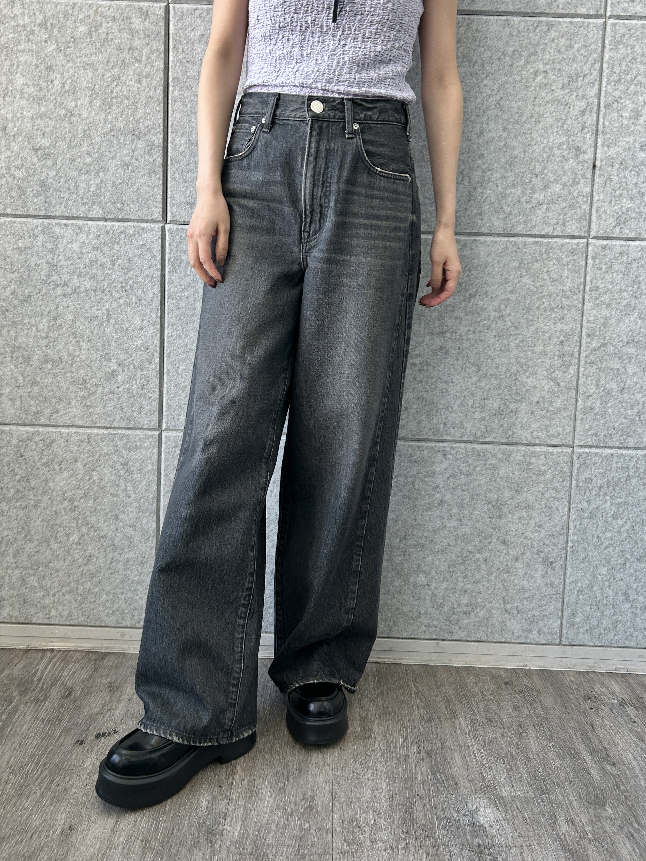 harunaさんの「CODE A｜femi cut pullover」を使ったコーディネート
