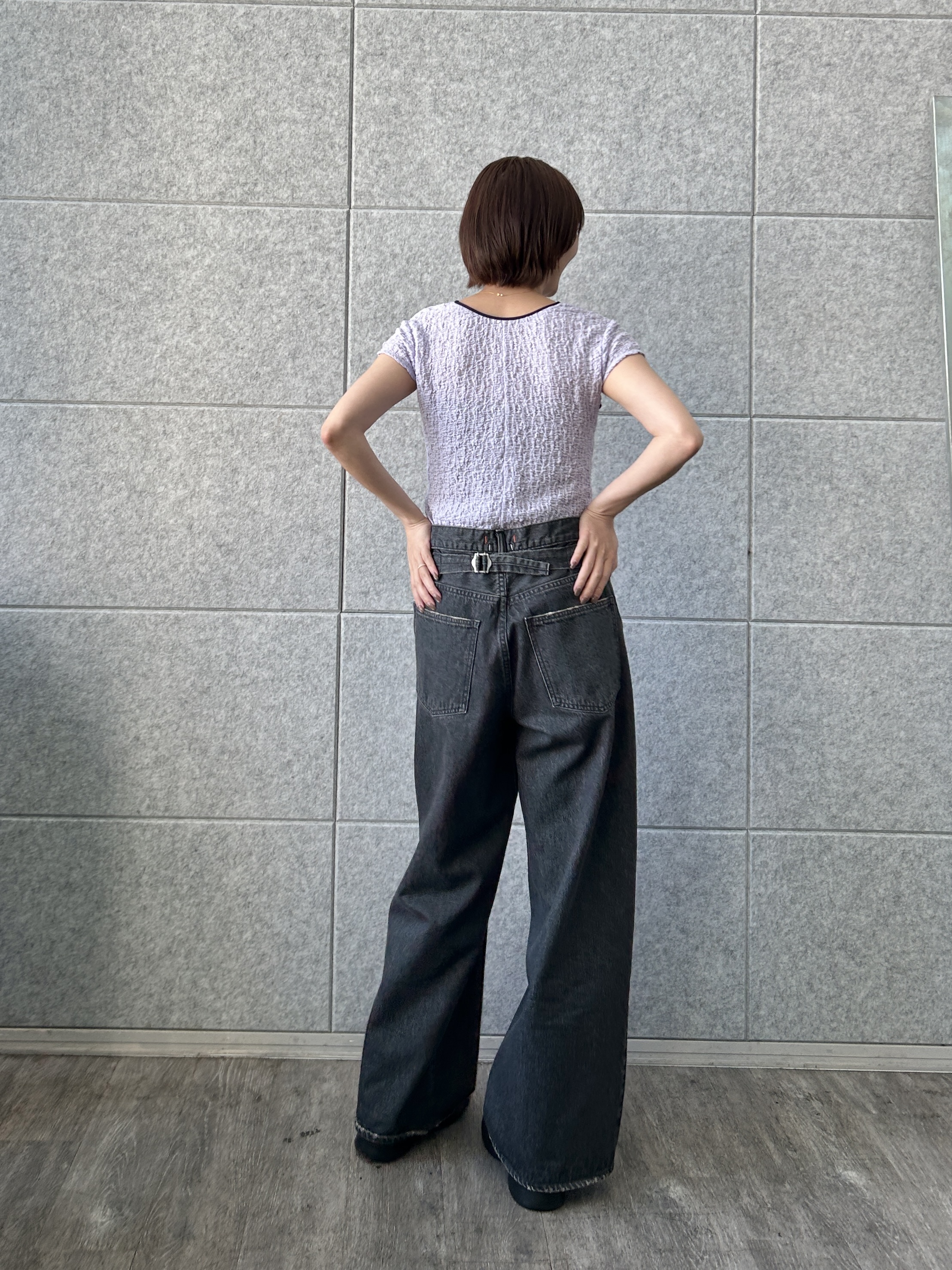 harunaさんの「CODE A｜femi cut pullover」を使ったコーディネート