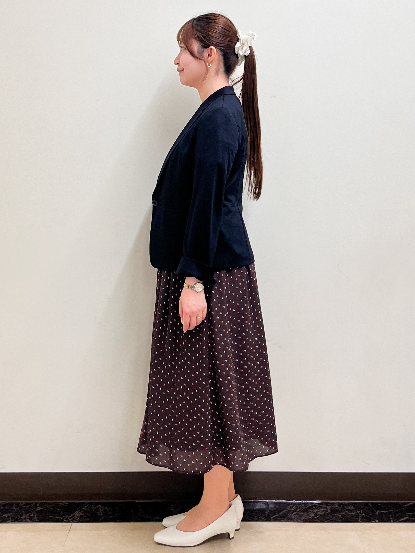 mikikoさんの「Reflect｜【SS-4Lサイズ／UVカット／接触冷感】匠ジャケット／ベーシックテーラード」を使ったコーディネート