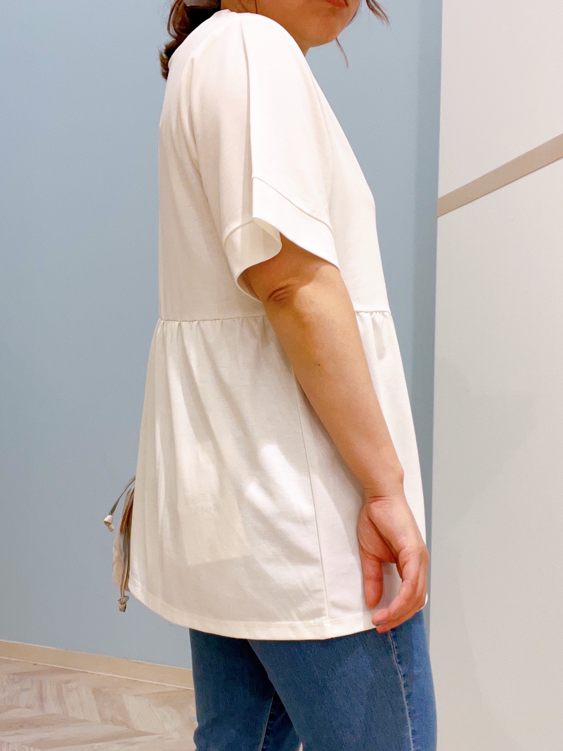 kitaさんの「SHOO･LA･RUE｜【S-LL/洗濯機可】さらっとタッチ ほんのりシアーカーディガン」を使ったコーディネート