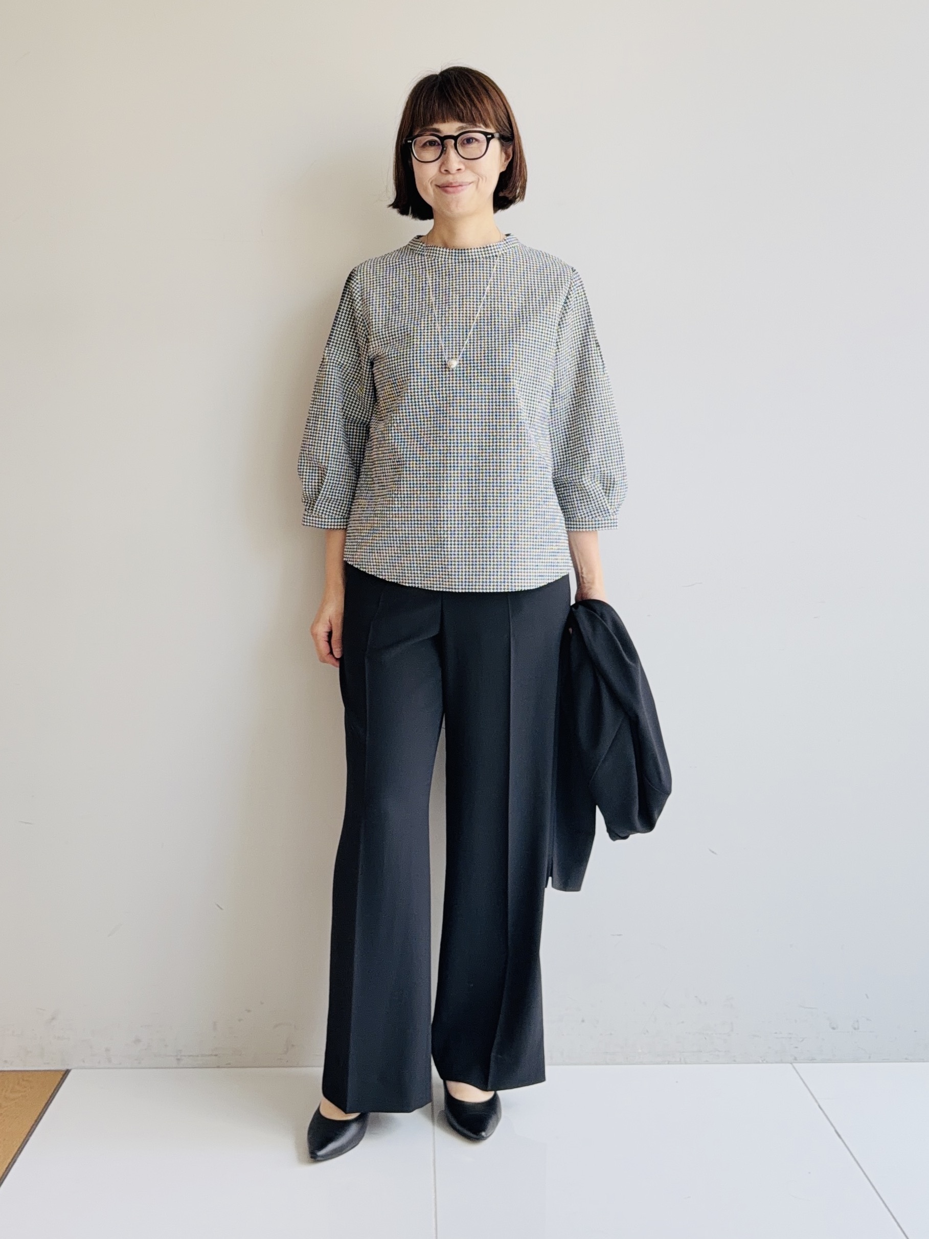 murayamaさんの「INDIVI｜【新作登場！着る日傘】 テーラードジャケット」を使ったコーディネート