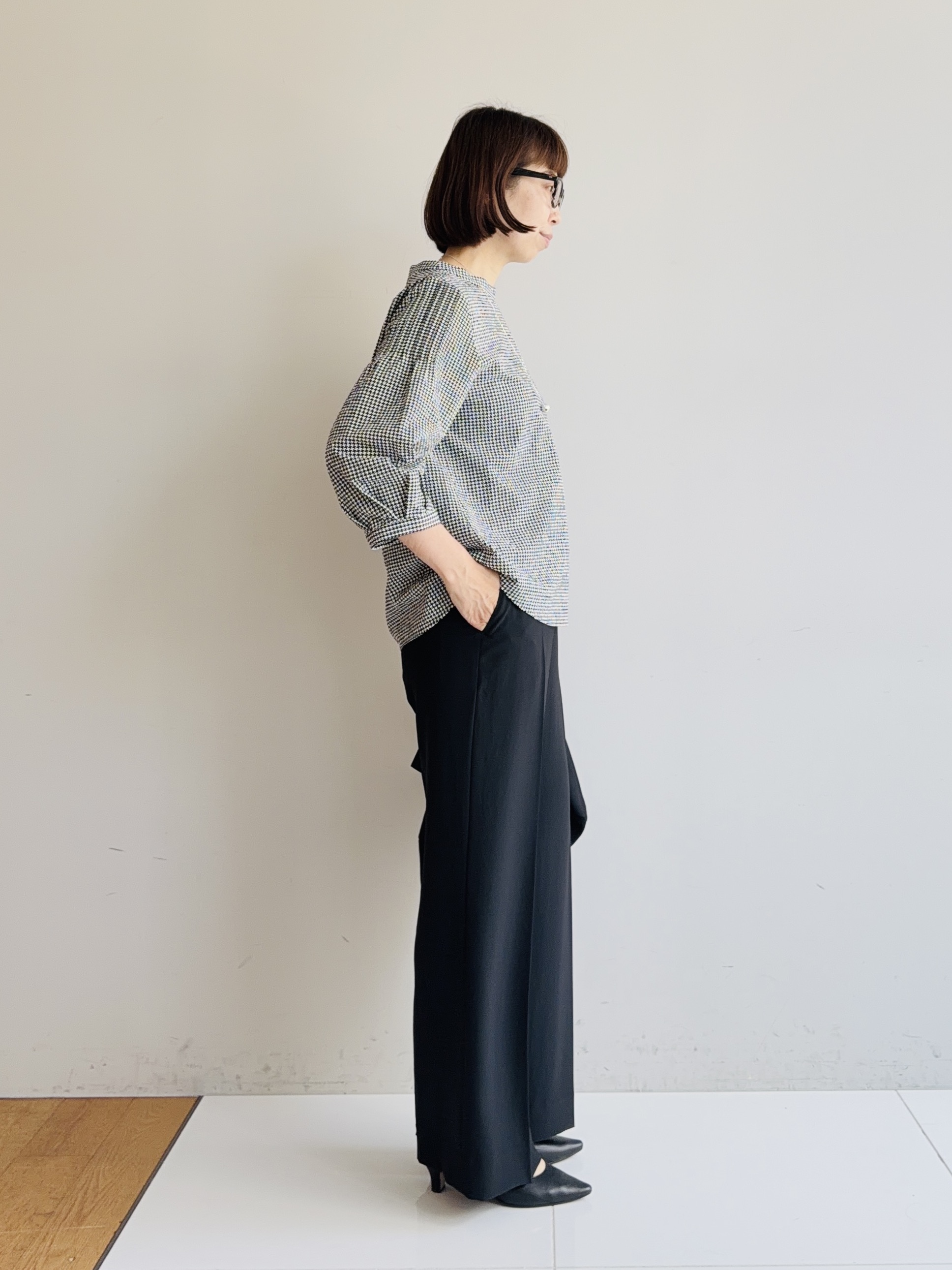 murayamaさんの「INDIVI｜【新作登場！着る日傘】 テーラードジャケット」を使ったコーディネート