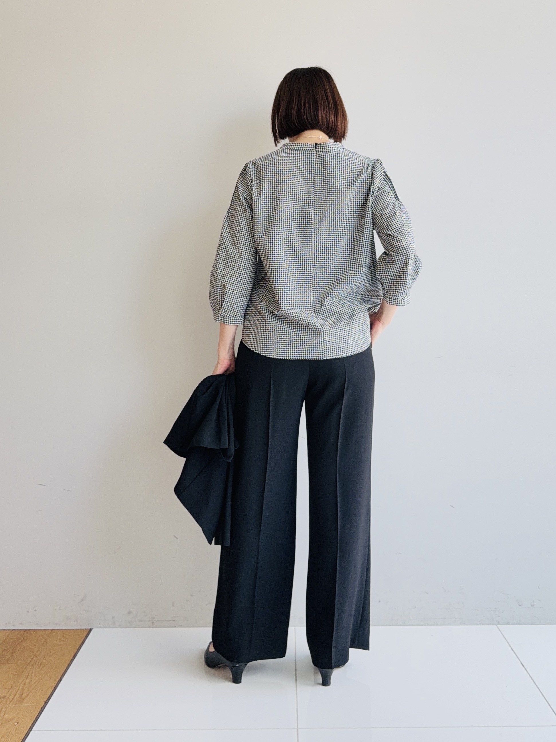 murayamaさんの「INDIVI｜【新作登場！着る日傘】 テーラードジャケット」を使ったコーディネート