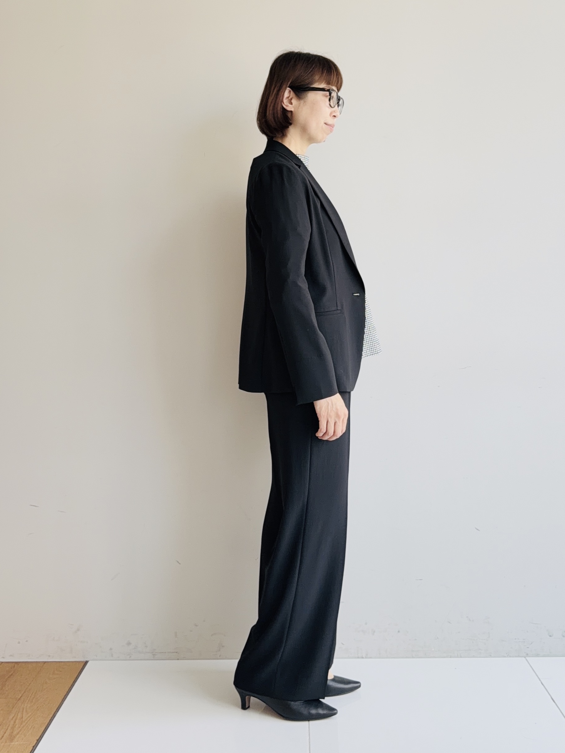 murayamaさんの「INDIVI｜【新作登場！着る日傘】 テーラードジャケット」を使ったコーディネート