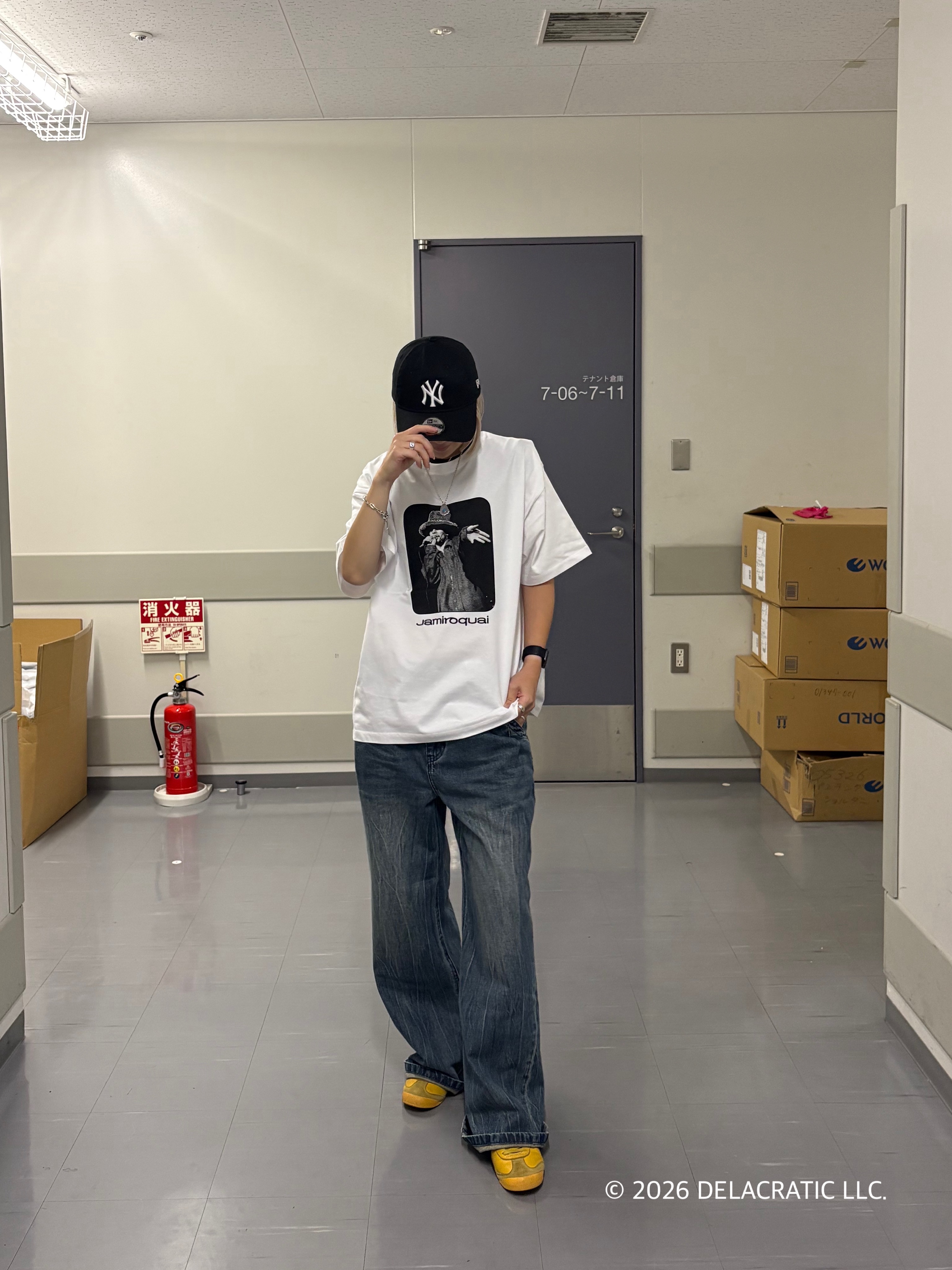 HAMAMIYUさんの「tk.TAKEO KIKUCHI｜ワイドストレートレッグデニム」を使ったコーディネート