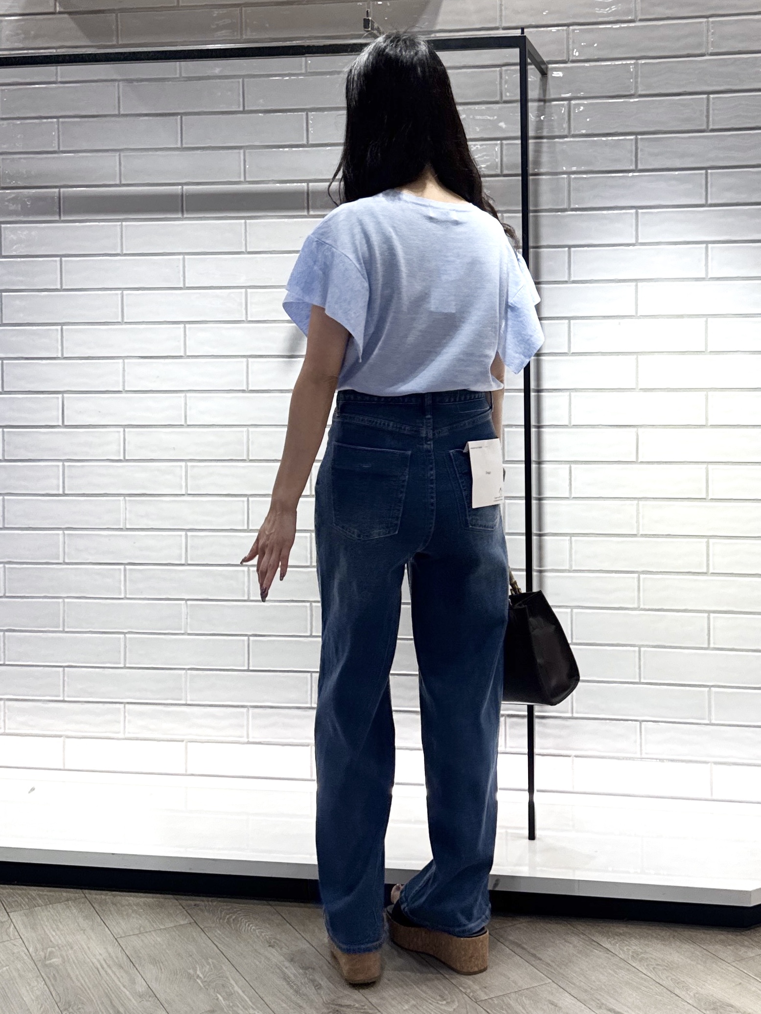 yuicciさんの「OPAQUE.CLIP｜『STORY Web7月掲載』ドライタッチラメニット《UV／洗える／6col》」を使ったコーディネート