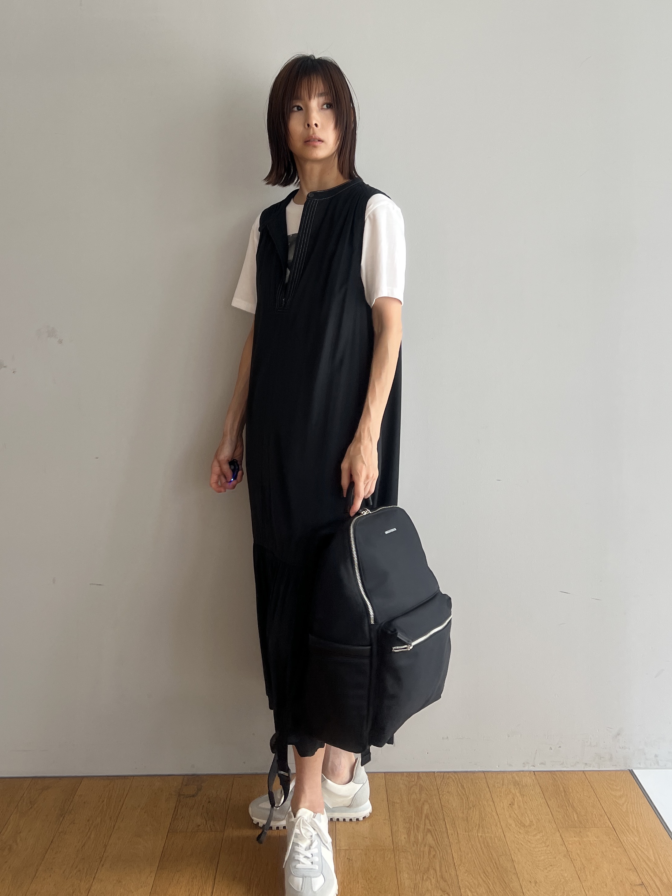 misaさんの「DRESSTERIOR｜【別注】マリリンモンロー/モノトーンプリントTシャツ」を使ったコーディネート