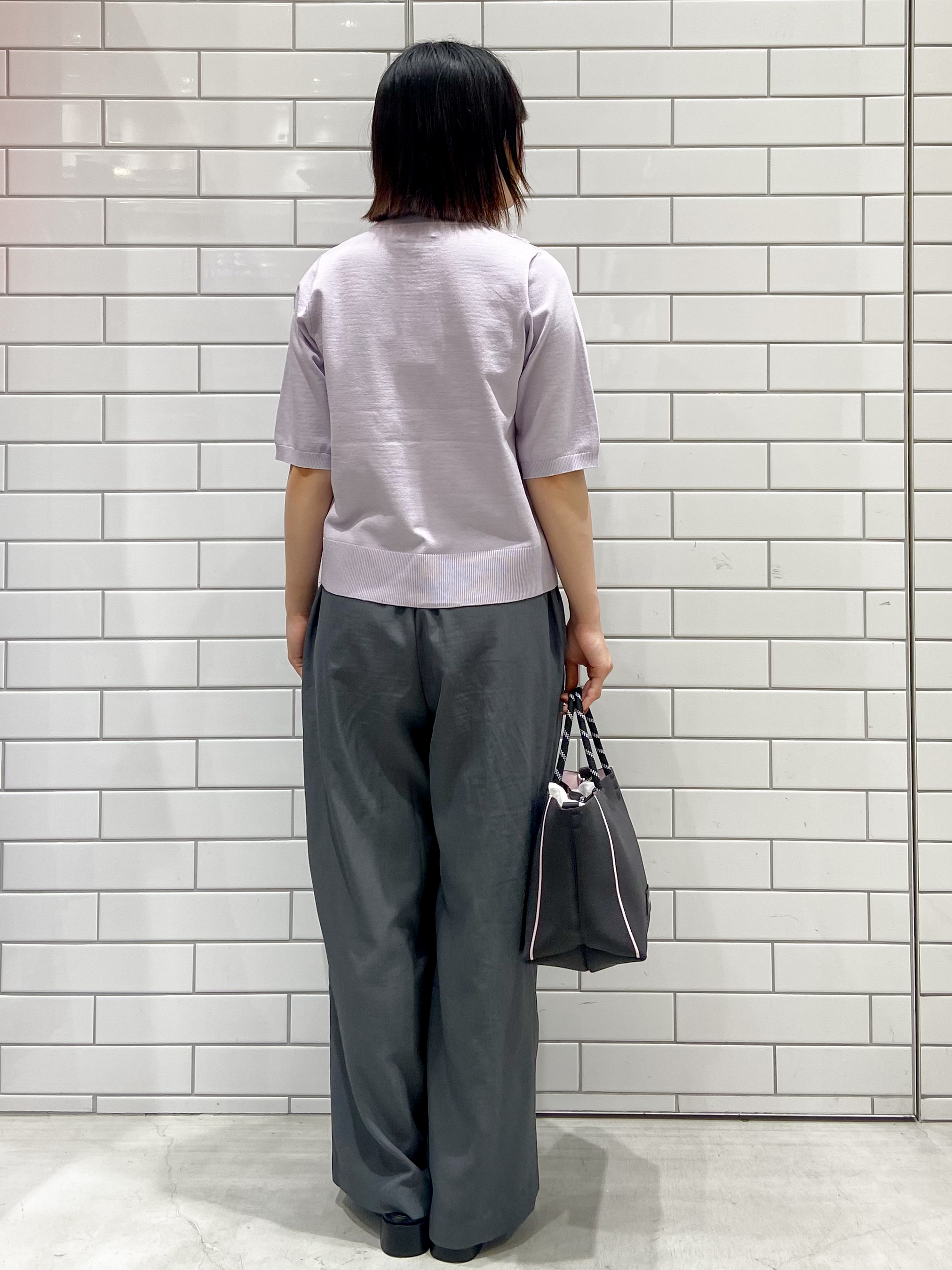 kimiさんの「OPAQUE.CLIP｜フロントレースニットカーディガン【洗える】」を使ったコーディネート