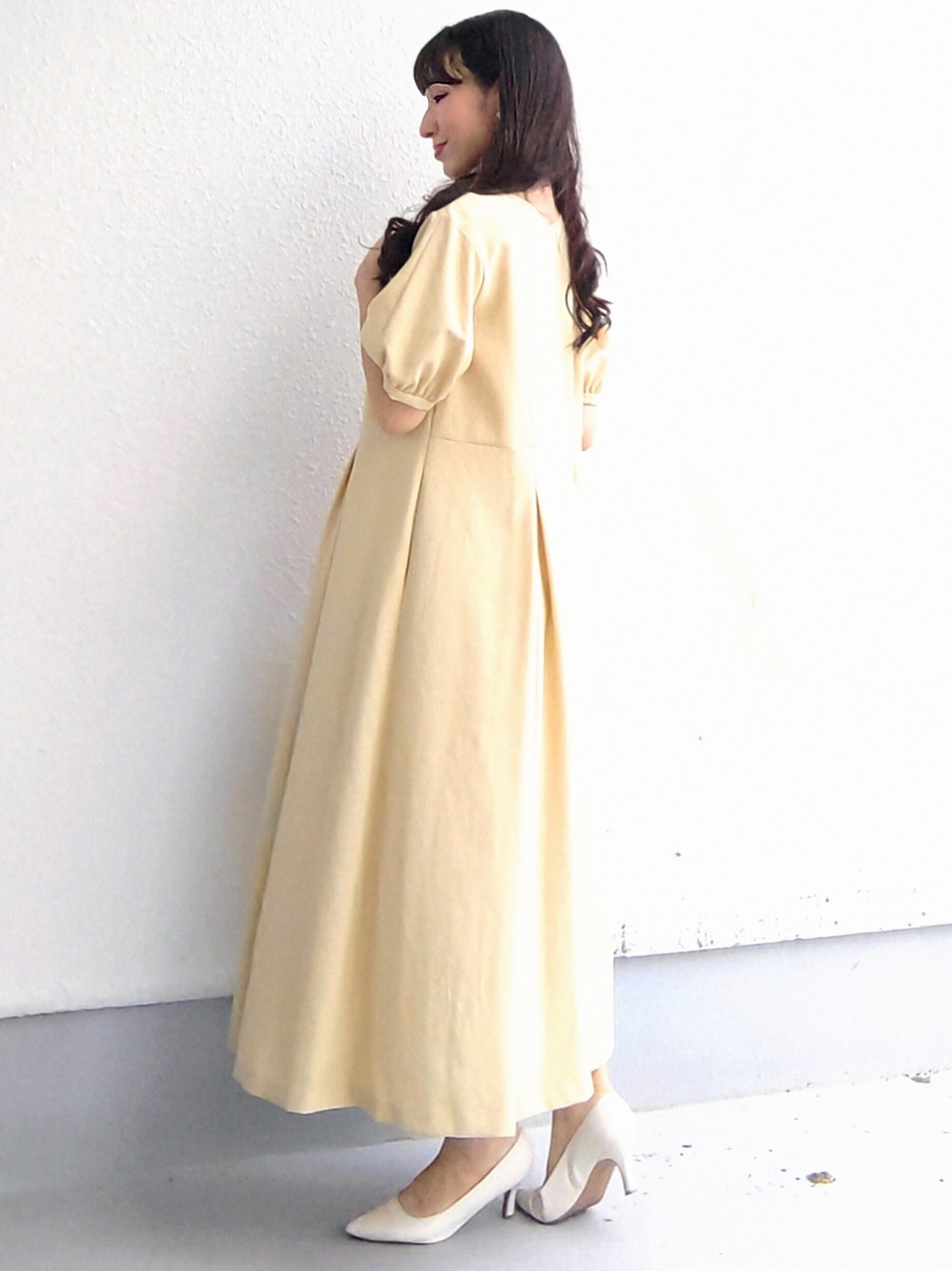 keinaさんの「SunaUna｜【手洗い可／日本製】サックワンピース」を使ったコーディネート