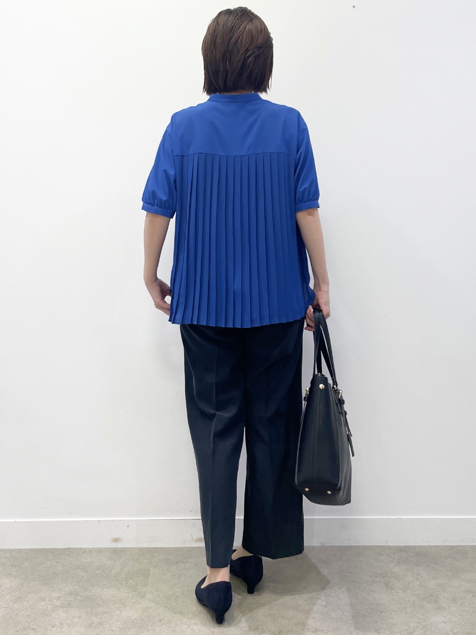あやたかさんの「Reflect｜【手洗い可】異素材ドッキングブラウス」を使ったコーディネート