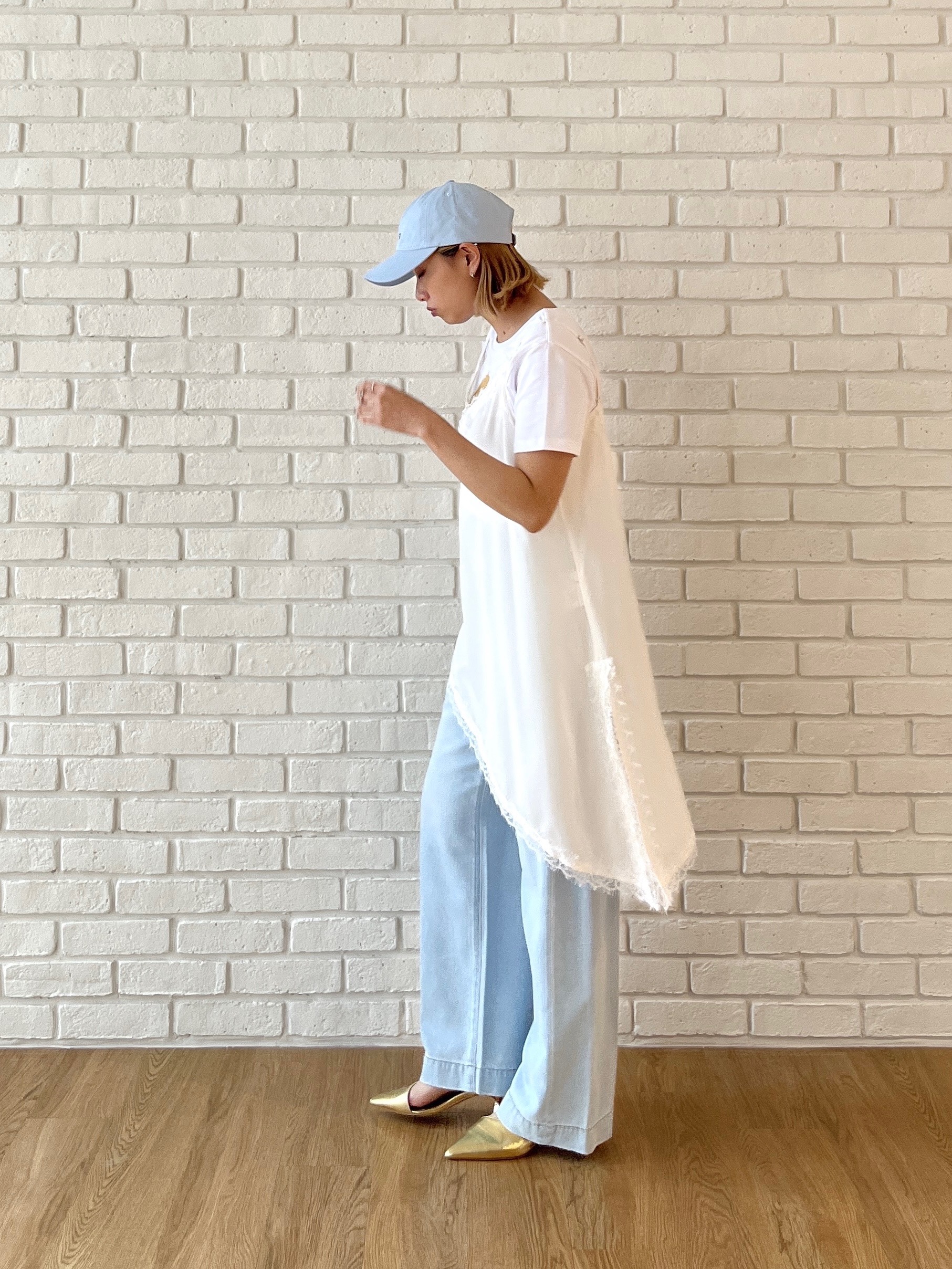 Harukaさんの「INDIVI｜チュニック丈レースキャミ」を使ったコーディネート