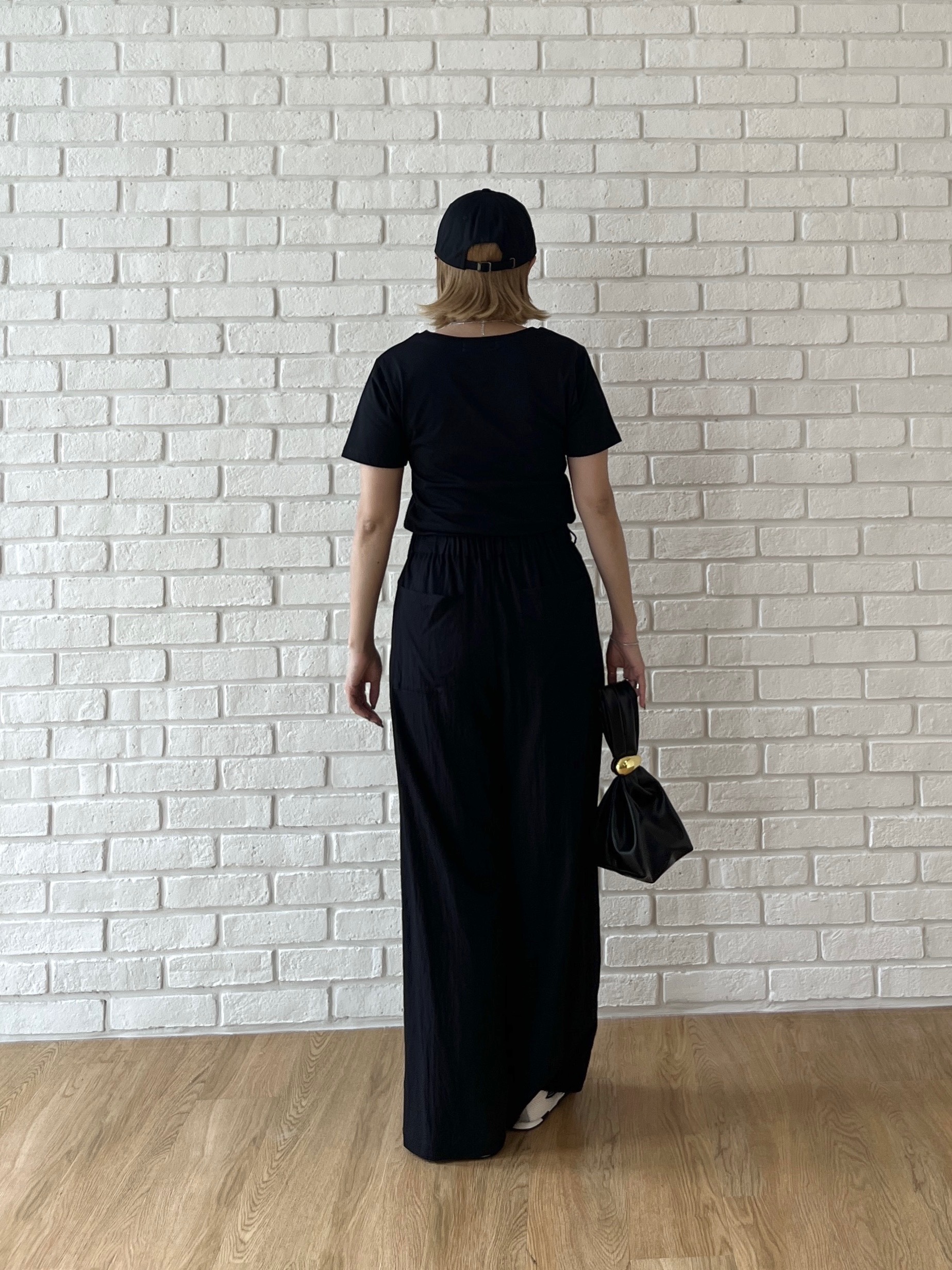 Harukaさんの「INDIVI｜箔プリント コンパクトTシャツ」を使ったコーディネート
