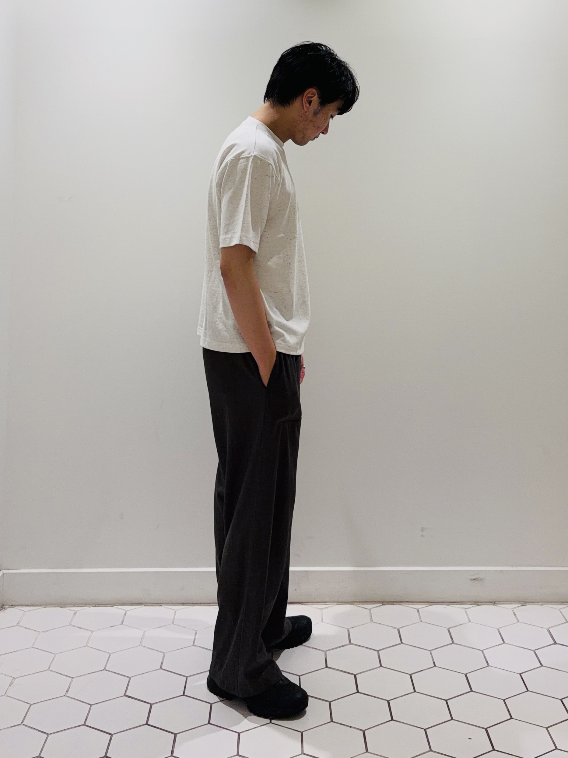 takeruさんの「Dessin｜【接触冷感/UVカット】タンブラーリラクシーパンツ」を使ったコーディネート