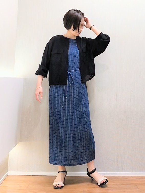 ミズタさんの「UNTITLED｜【古畑星夏さん着用/洗える】シアーブルゾン」を使ったコーディネート