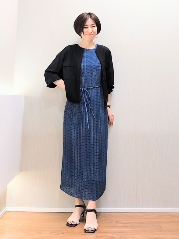ミズタさんの「UNTITLED｜【古畑星夏さん着用/洗える】シアーブルゾン」を使ったコーディネート