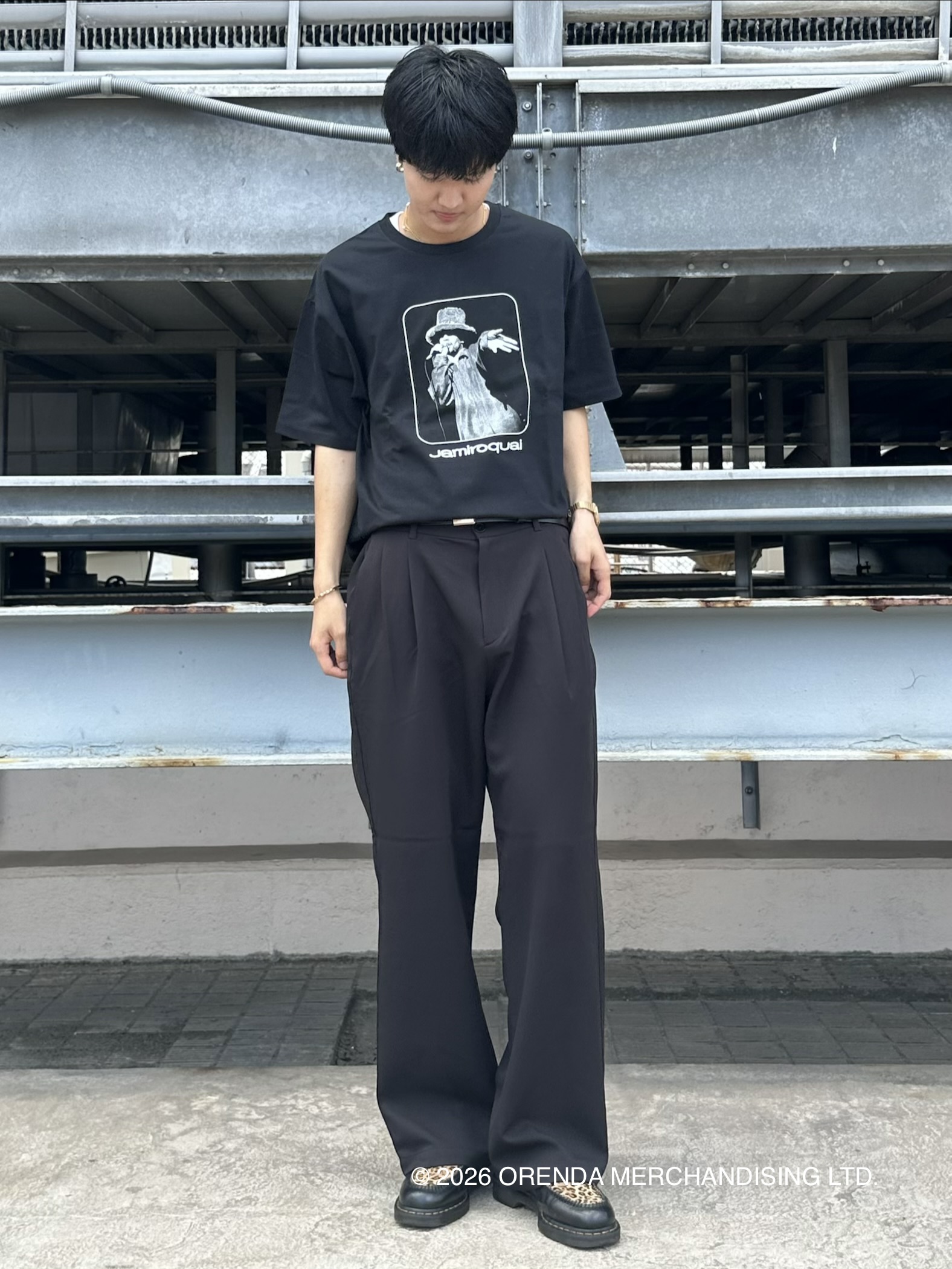 KOHEIさんの「tk.TAKEO KIKUCHI｜【牛革】スクエアバックルベルト」を使ったコーディネート