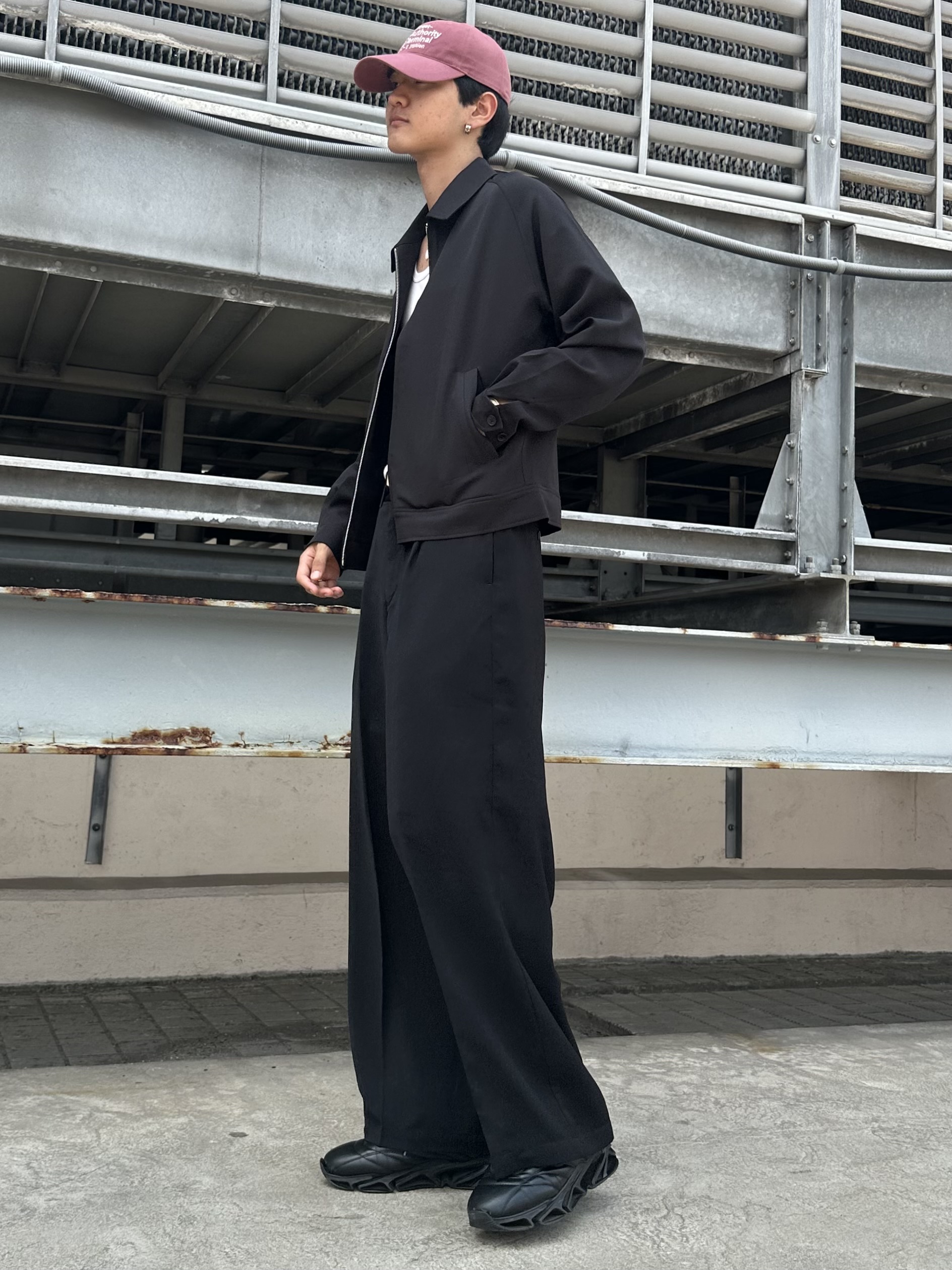 KOHEIさんの「tk.TAKEO KIKUCHI｜【牛革】スクエアバックルベルト」を使ったコーディネート