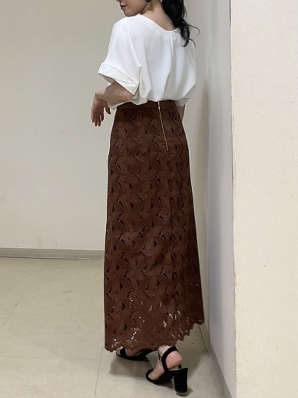 watanabeさんの「UNTITLED｜【セットアップ可/UVカット/前後2WAY】リラクシーフレンチスリーブブラウス」を使ったコーディネート