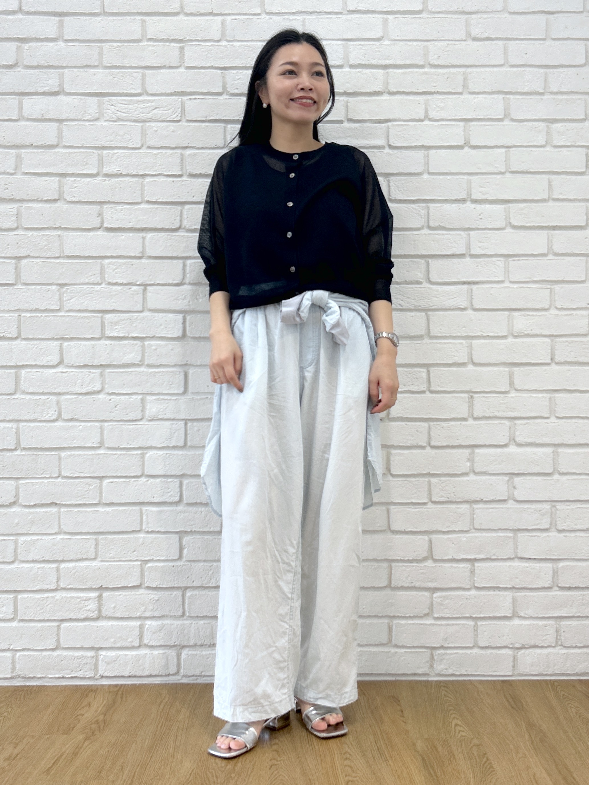 Kaiさんの「Dessin｜お守りカーディガン -ウォッシャブル-」を使ったコーディネート