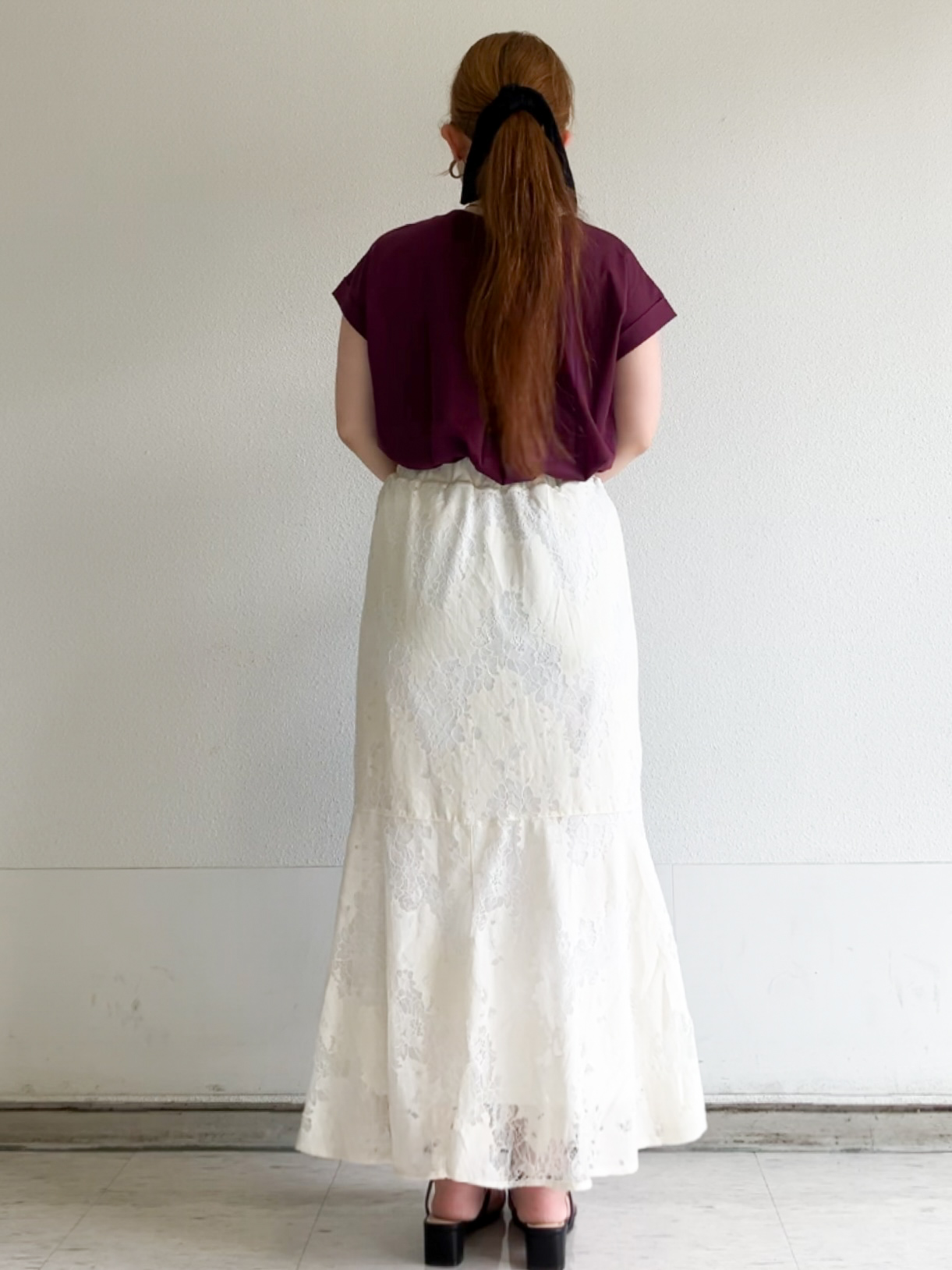 MIPPOさんの「index｜【接触冷感／UV】ワンポイント刺繍Tシャツ《7col／XS~3L／洗濯機OK》」を使ったコーディネート
