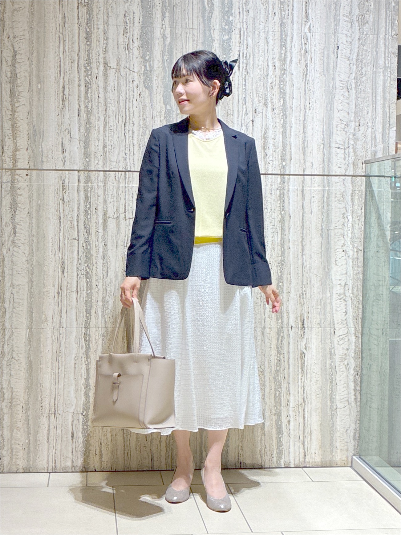  beni_gingerさんの「Reflect｜【UVカット／接触冷感／セットアップ可】テーラードジャケット」を使ったコーディネート