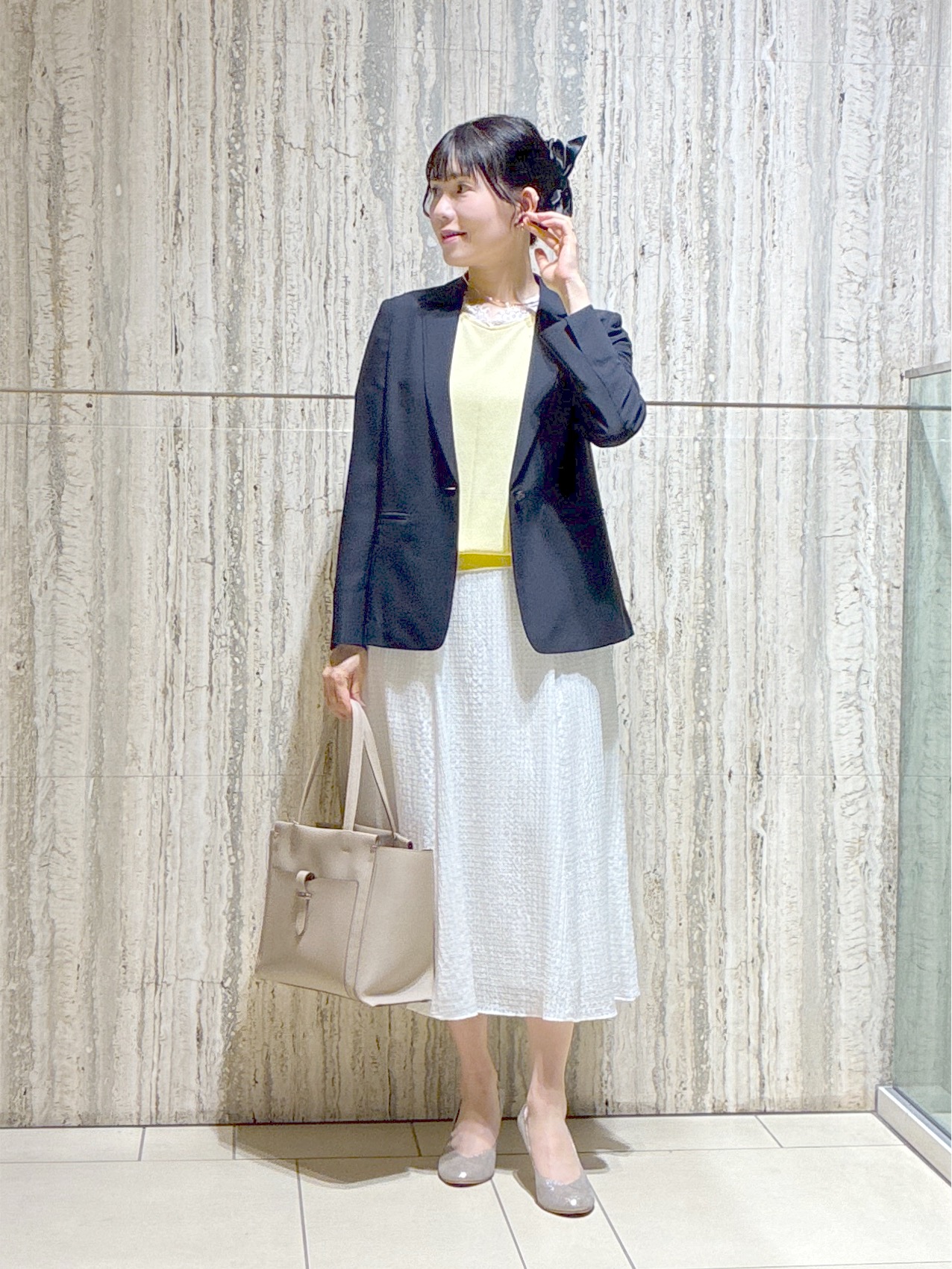  beni_gingerさんの「Reflect｜【UVカット／接触冷感／セットアップ可】テーラードジャケット」を使ったコーディネート