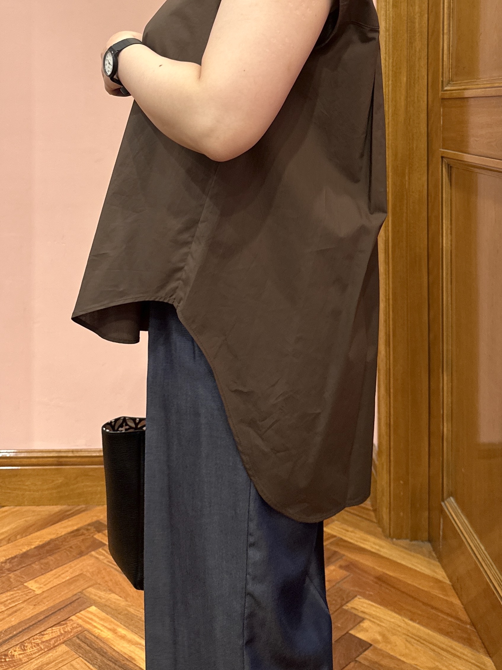 komatsuさんの「DRESSTERIOR｜フレンチスリーブ スキッパーブラウス」を使ったコーディネート