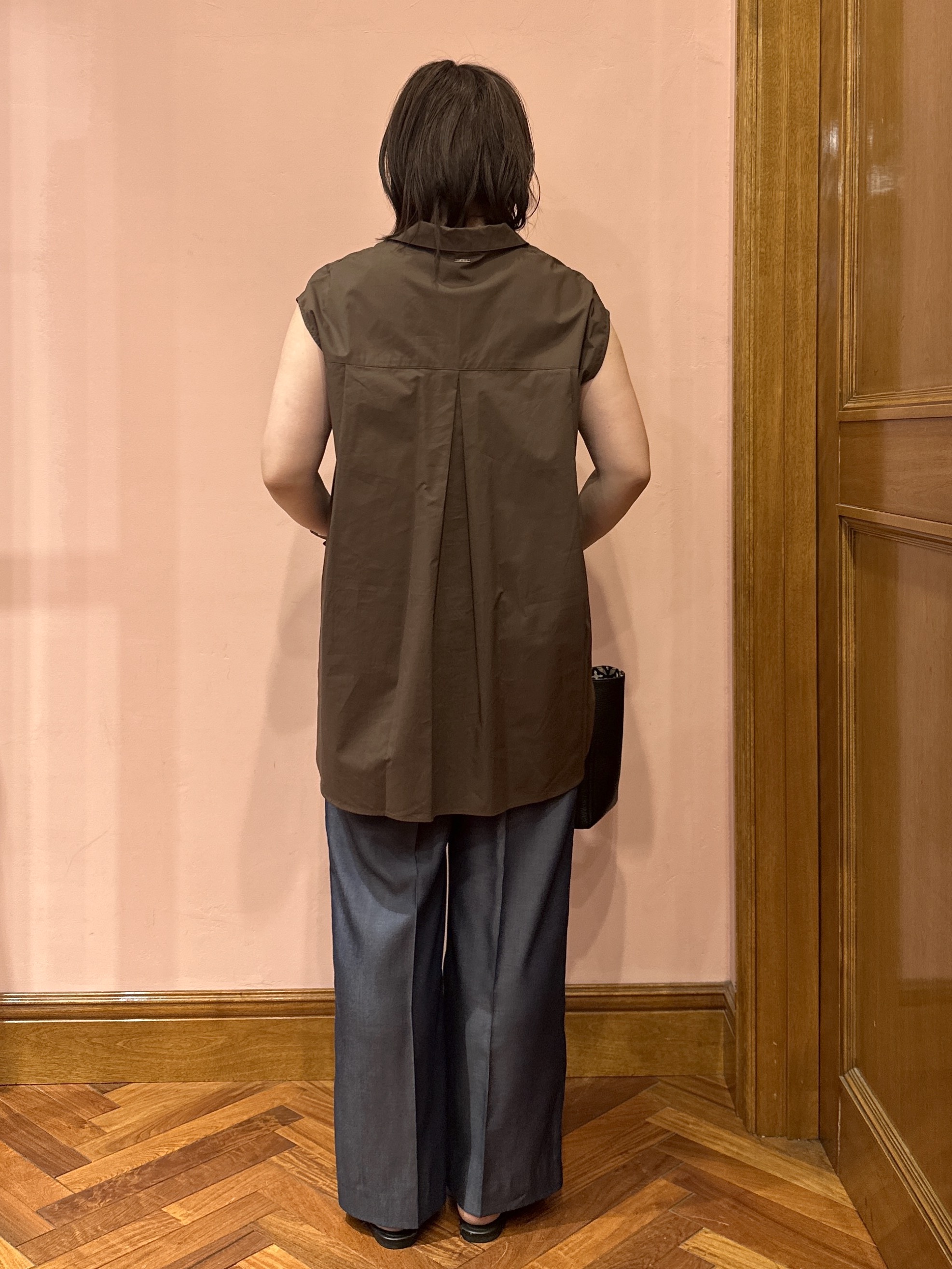 komatsuさんの「DRESSTERIOR｜フレンチスリーブ スキッパーブラウス」を使ったコーディネート