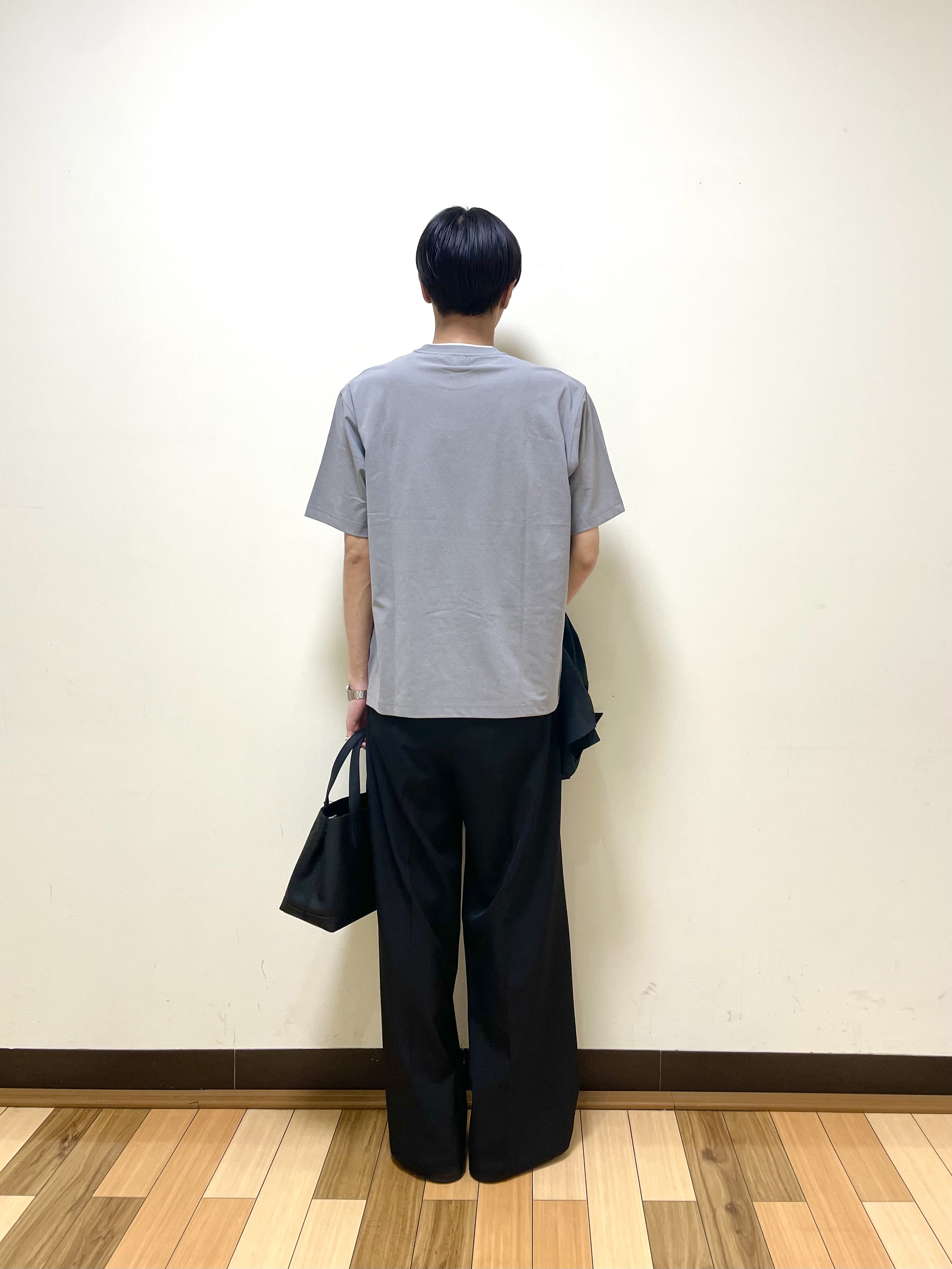 Seiyaさんの「TAKEO KIKUCHI｜【日本製】JFP DotAir（R）サッカー7分袖シャツ」を使ったコーディネート