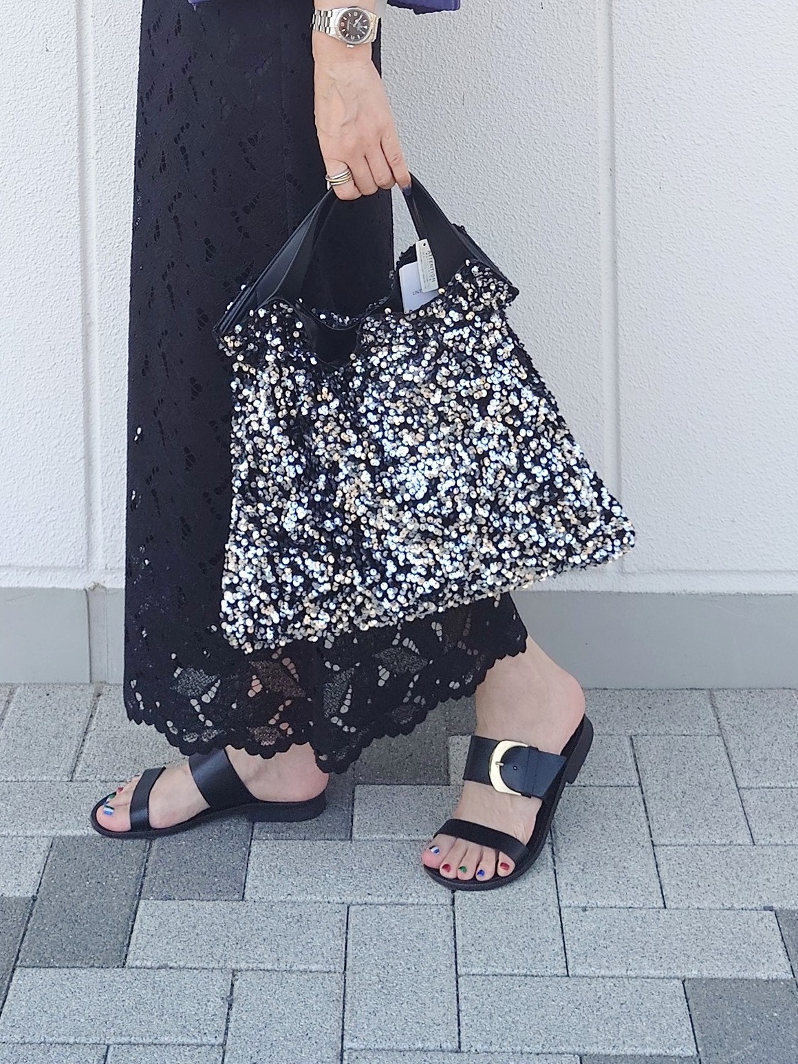 MUTSUKOさんの「UNTITLED｜トリコットシアーブラウス」を使ったコーディネート