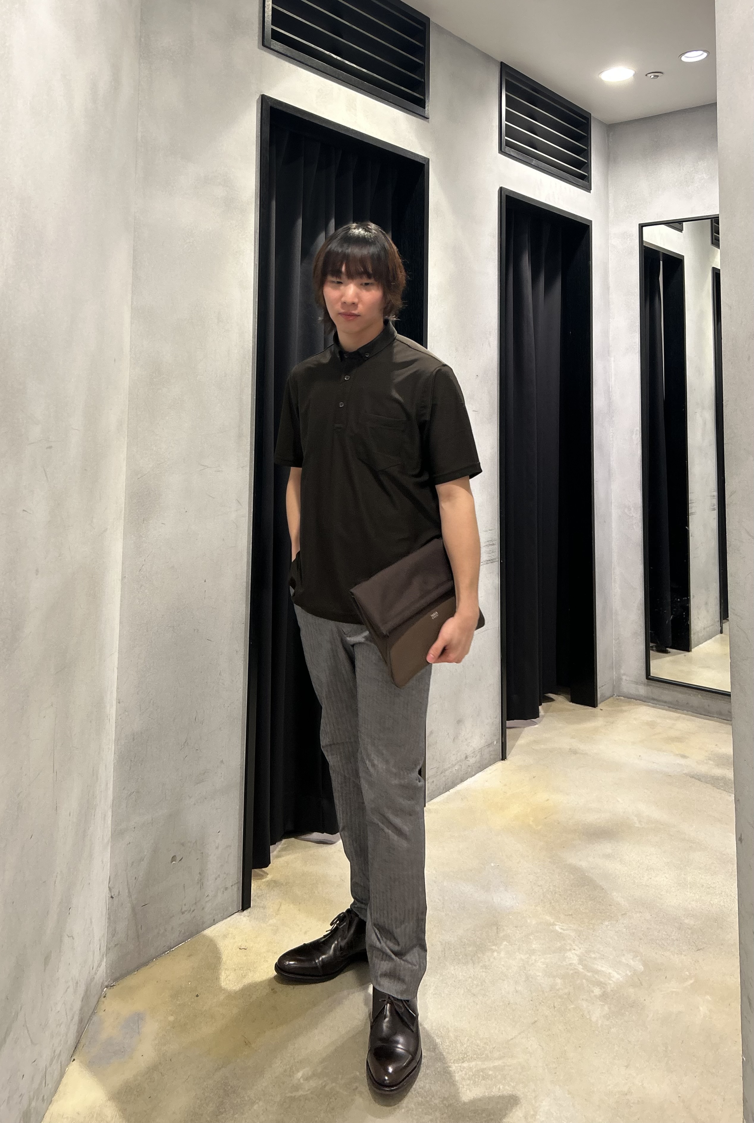しげちゃんさんの「TAKEO KIKUCHI｜【2WAY】ショルダー クラッチバッグ」を使ったコーディネート