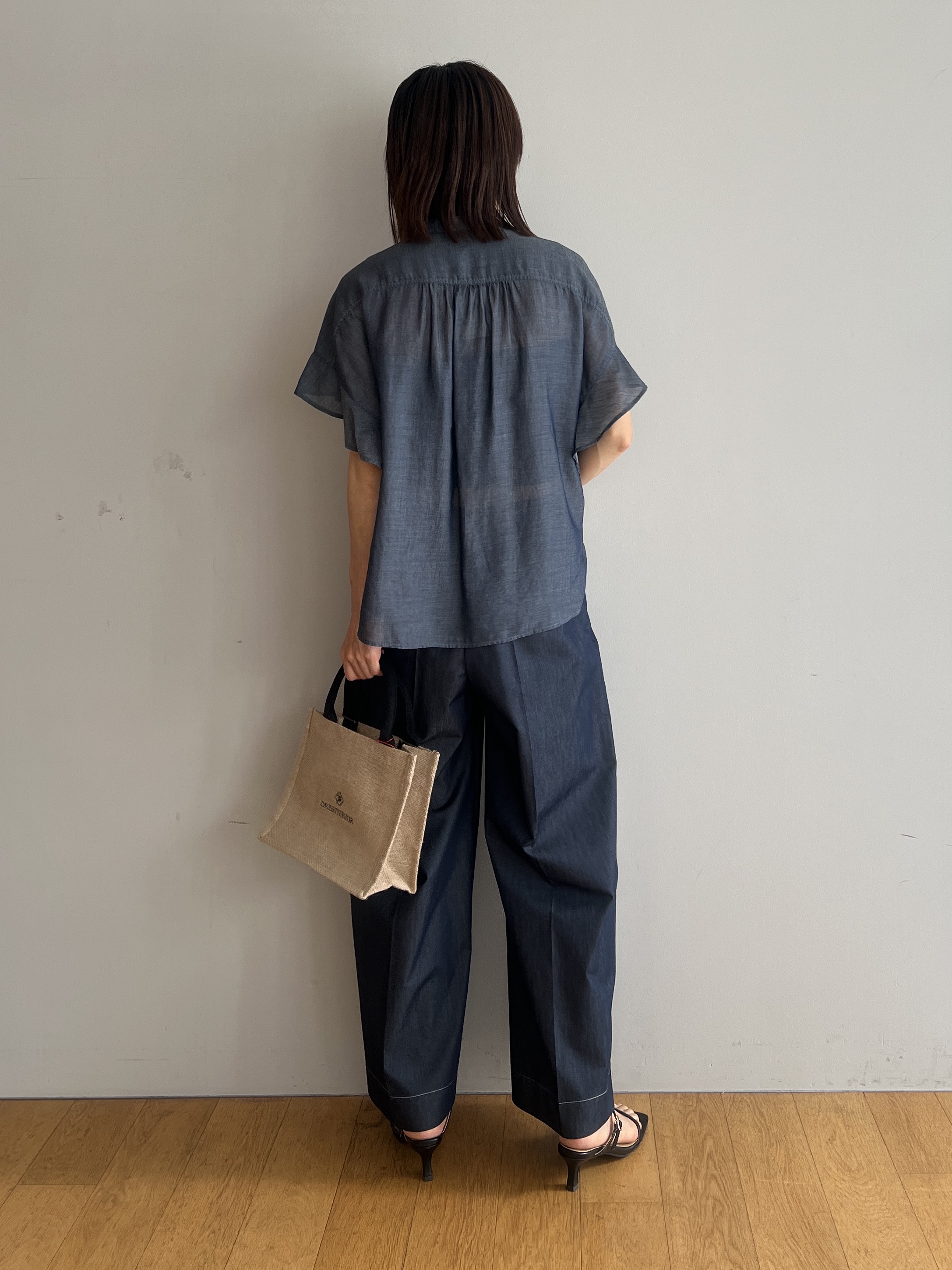 misaさんの「DRESSTERIOR｜【otonaMUSE5月号掲載】スキニーベルトサンダル」を使ったコーディネート