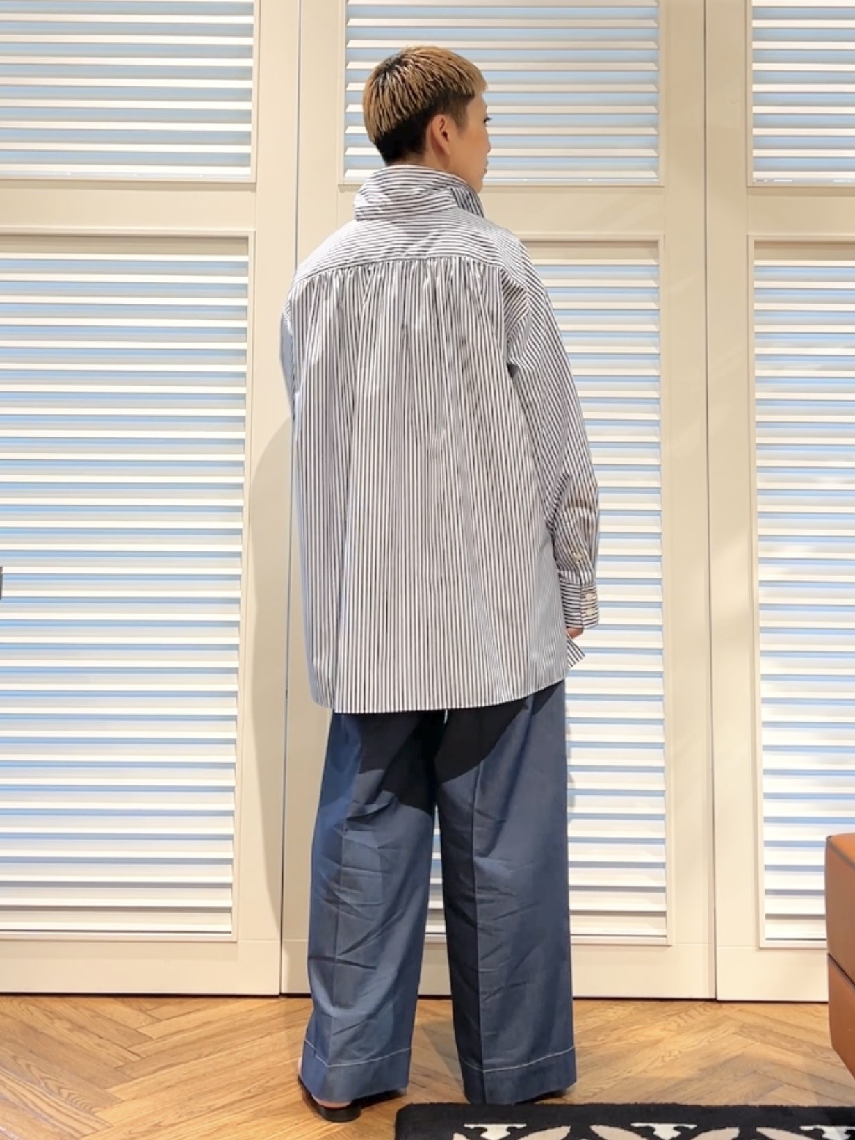 OCHIAIさんの「DRESSTERIOR｜【接触冷感/UVカット/着回し】スキッパーブラウス」を使ったコーディネート