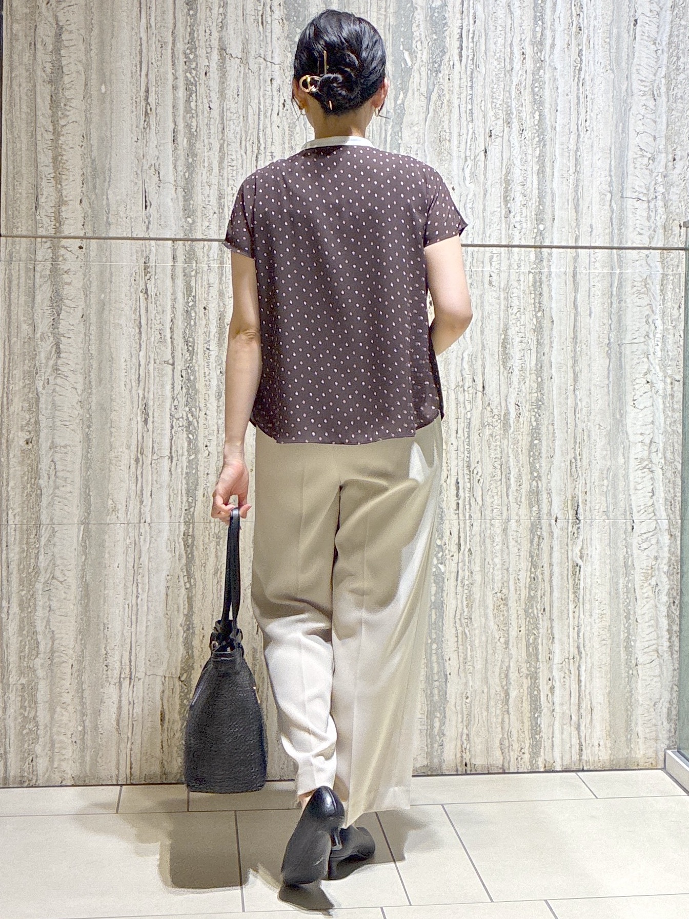  beni_gingerさんの「Reflect｜【通勤におすすめ◎】ジョーゼットブラウス」を使ったコーディネート
