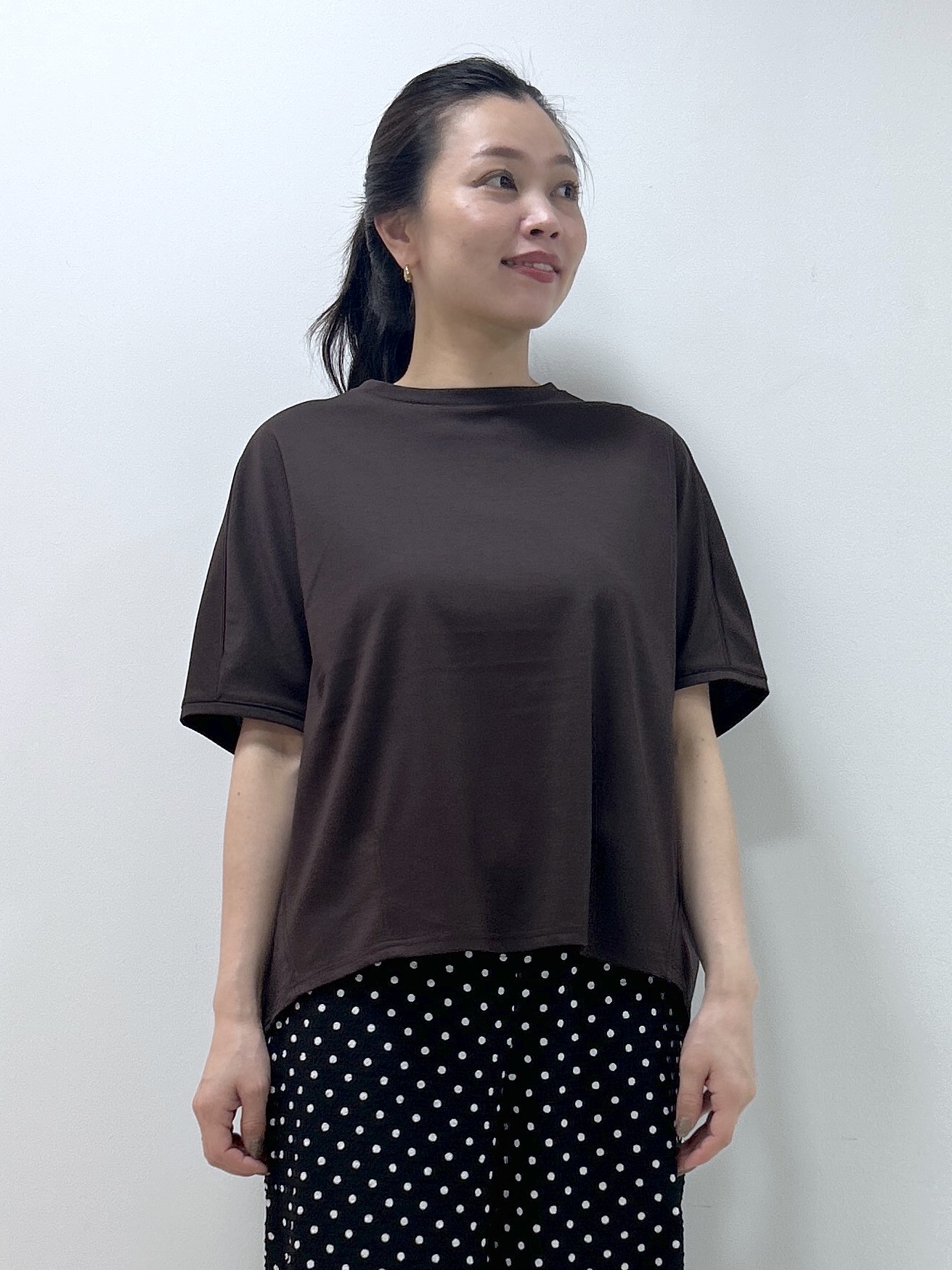Kaiさんの「Dessin｜【汗シミ防止/UVカット】ドルマンスリーブ プルオーバー」を使ったコーディネート