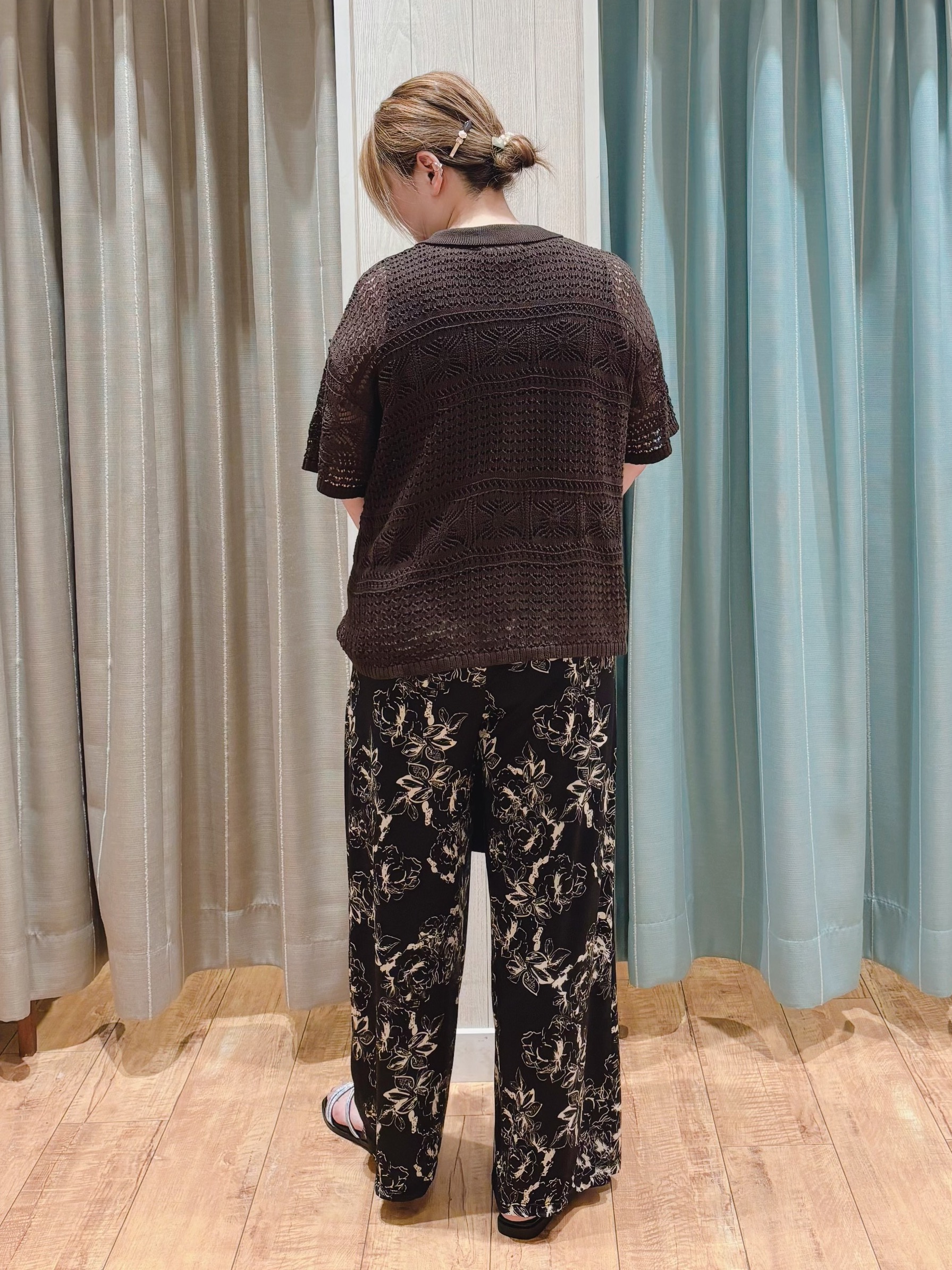 HANAさんの「SHOO･LA･RUE｜レースニットカーディガン」を使ったコーディネート