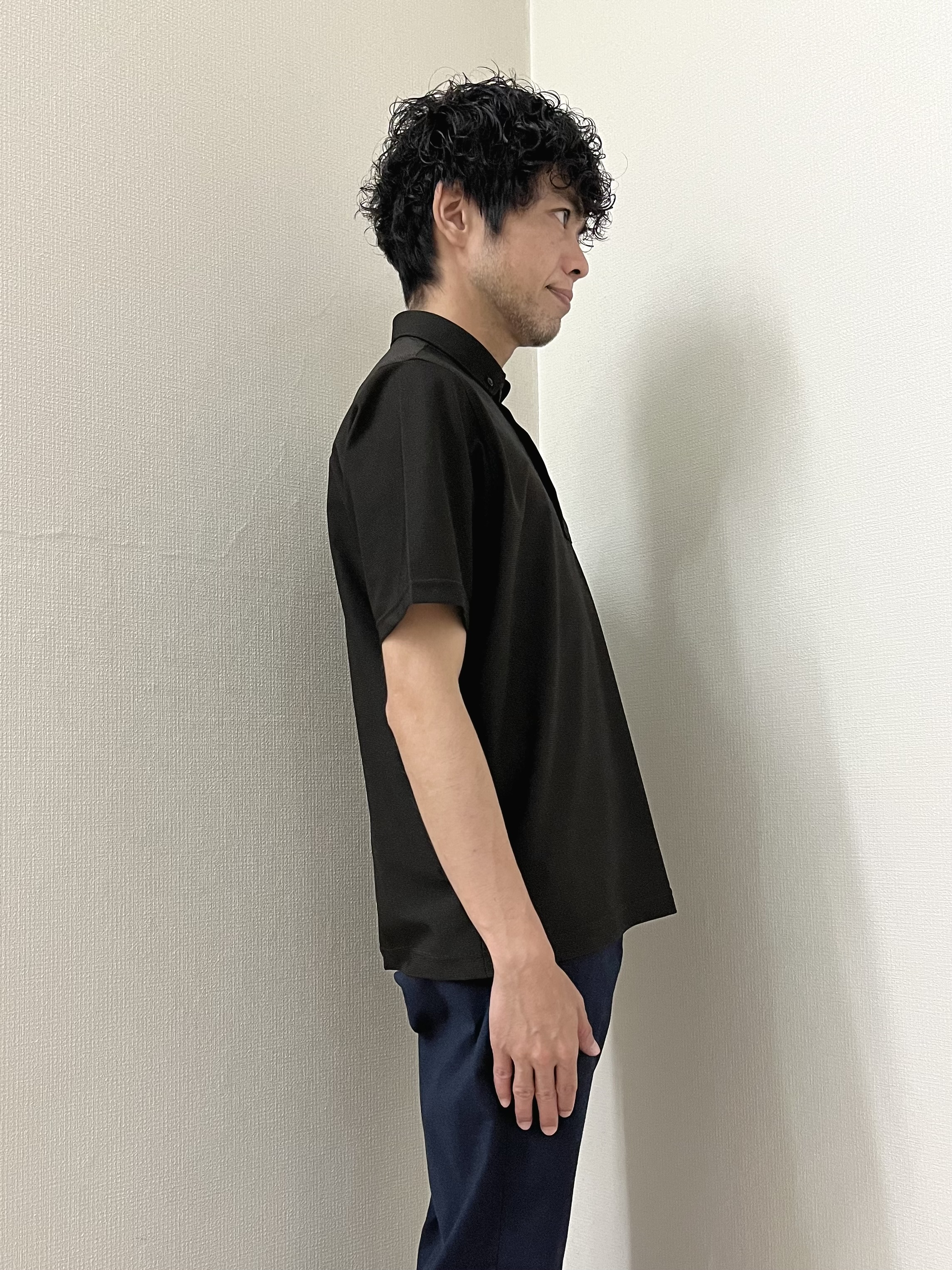URAさんの「TAKEO KIKUCHI｜【通気性】AIR TOOL ポロシャツ」を使ったコーディネート