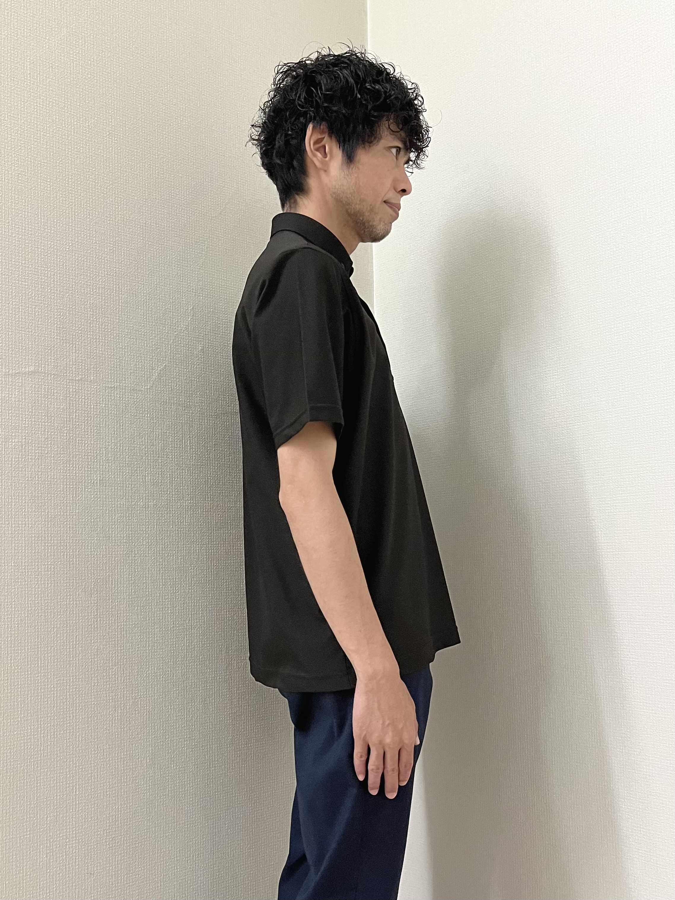 URAさんの「TAKEO KIKUCHI｜AIRTOOL ポロシャツ」を使ったコーディネート
