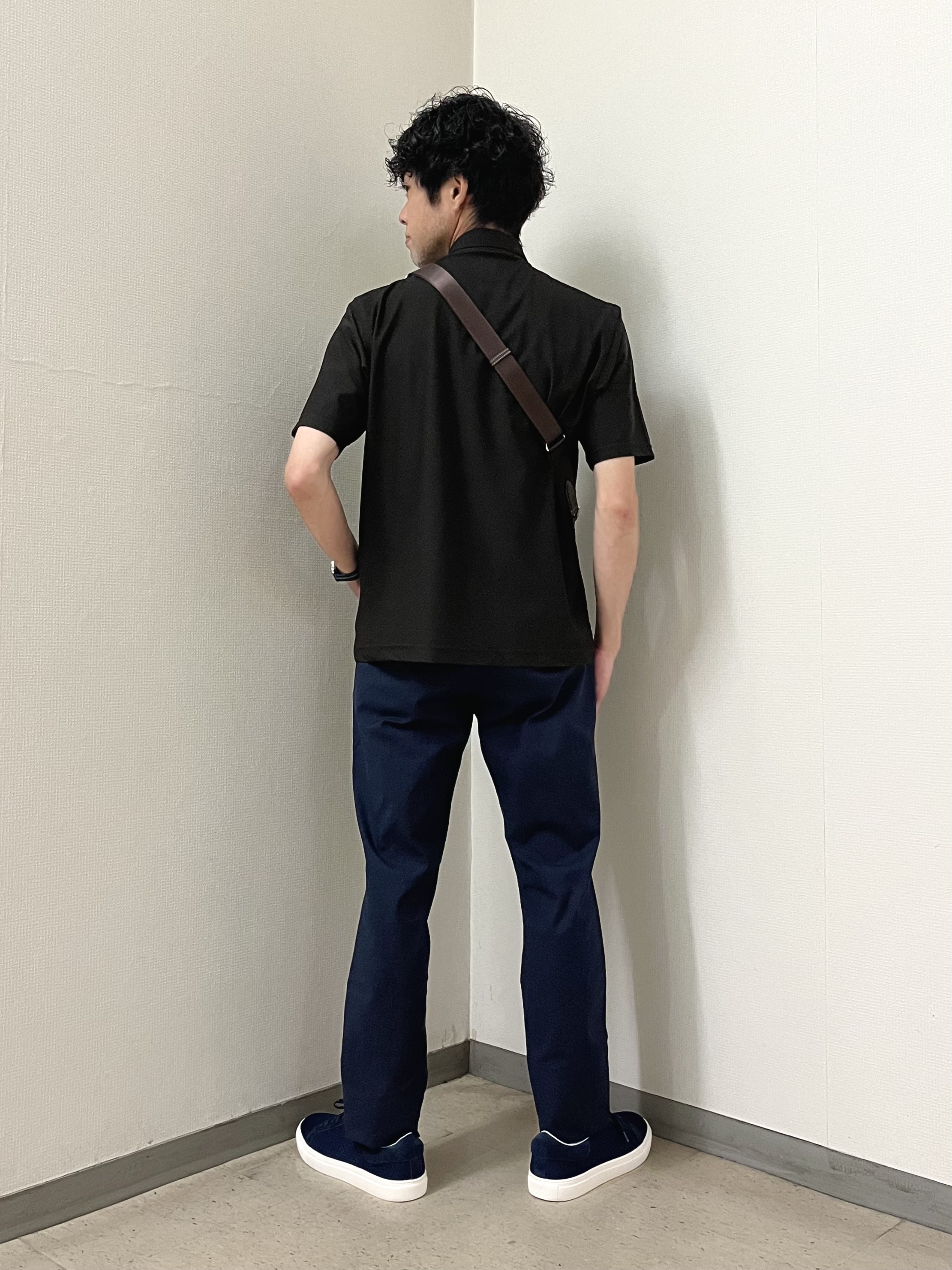 URAさんの「TAKEO KIKUCHI｜AIRTOOL ポロシャツ」を使ったコーディネート